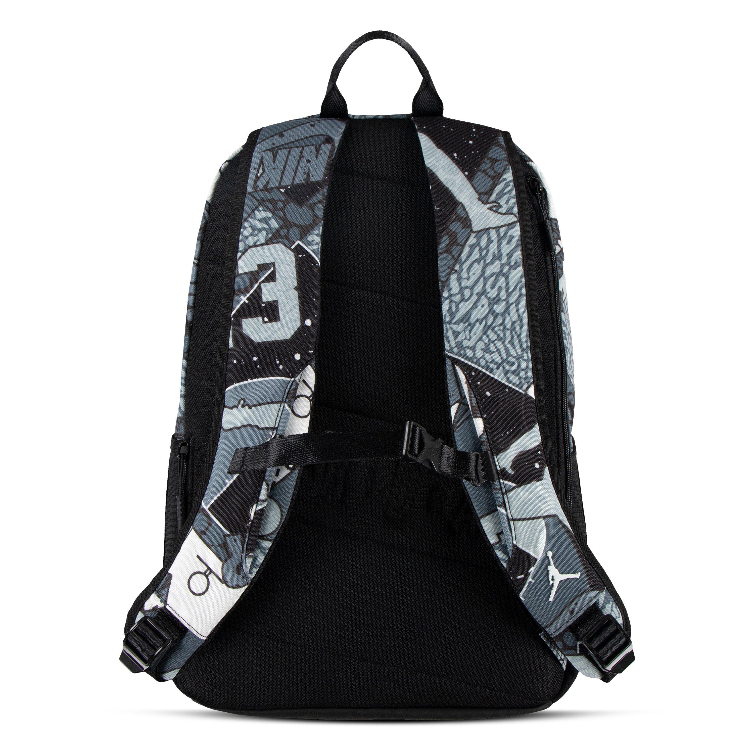 Jordan Air Patrol All Over Print Black/White Backpack