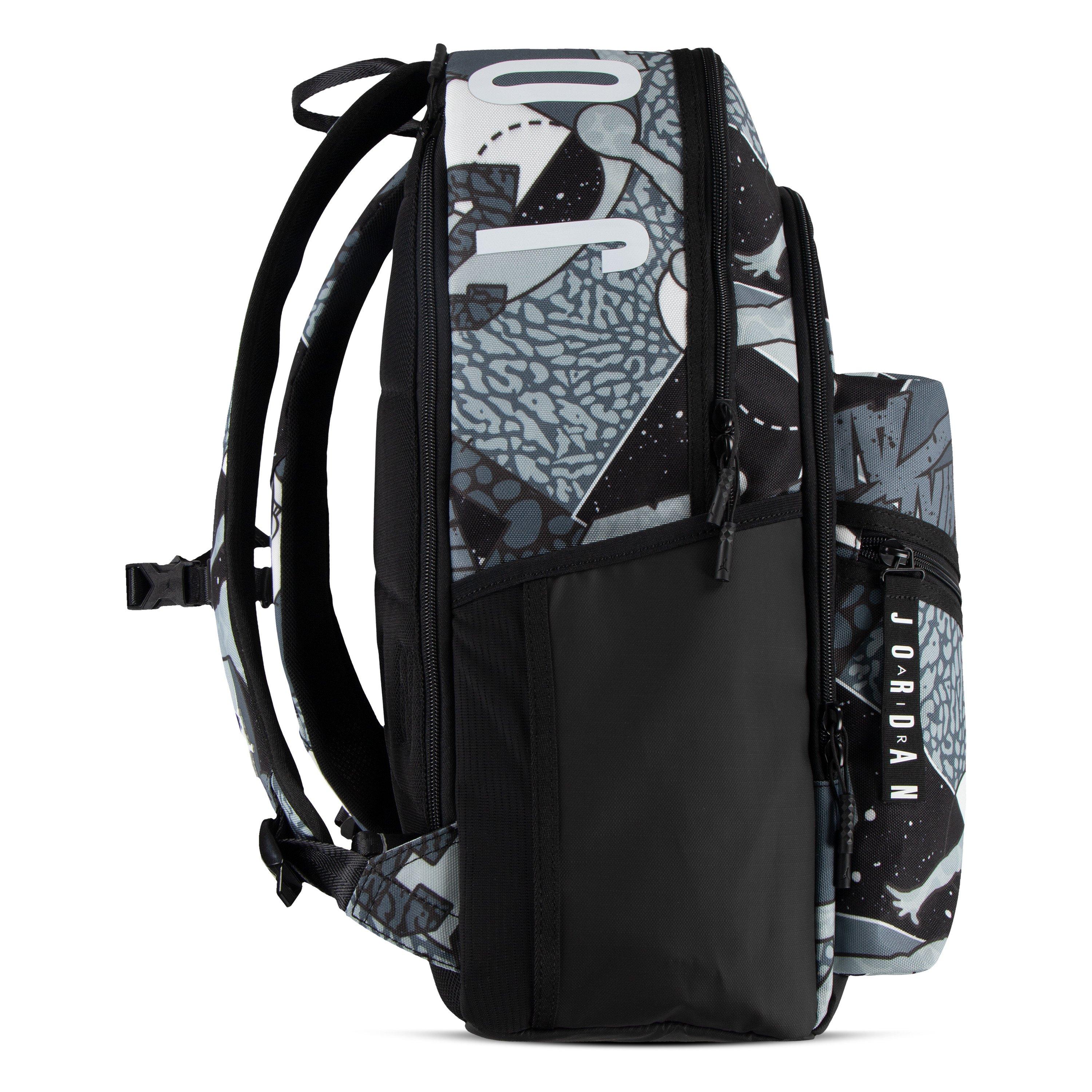 Jordan Air Patrol All Over Print Black/White Backpack