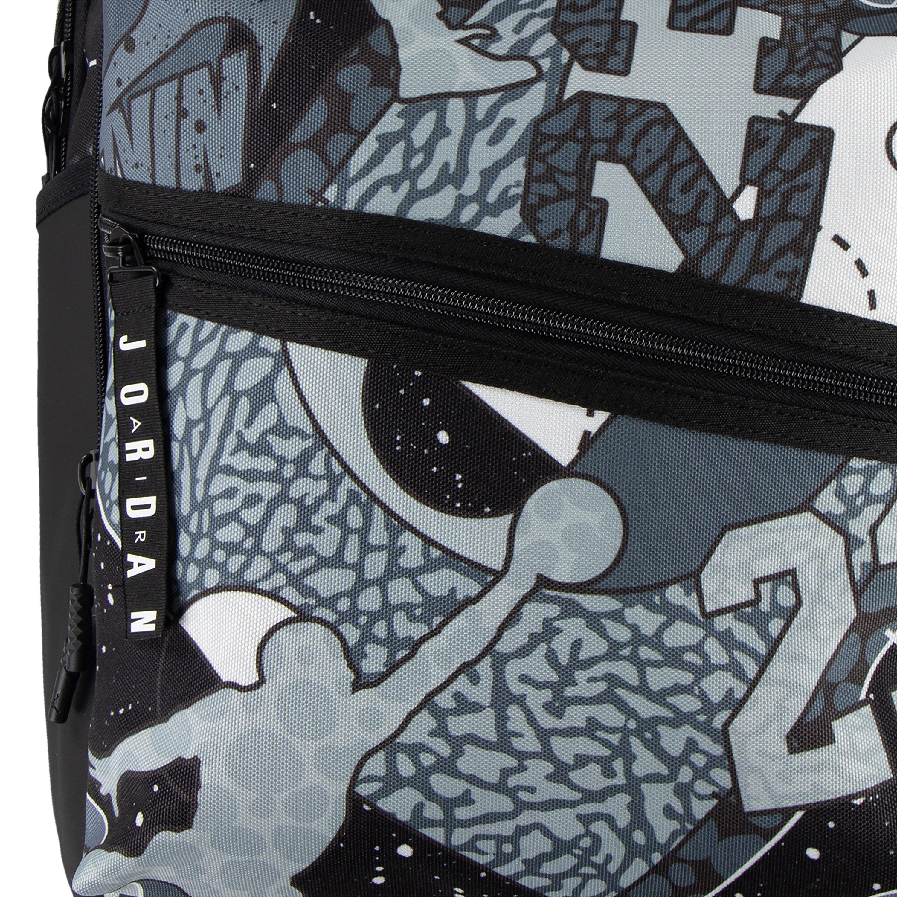 Jordan Air Patrol All Over Print Black/White Backpack