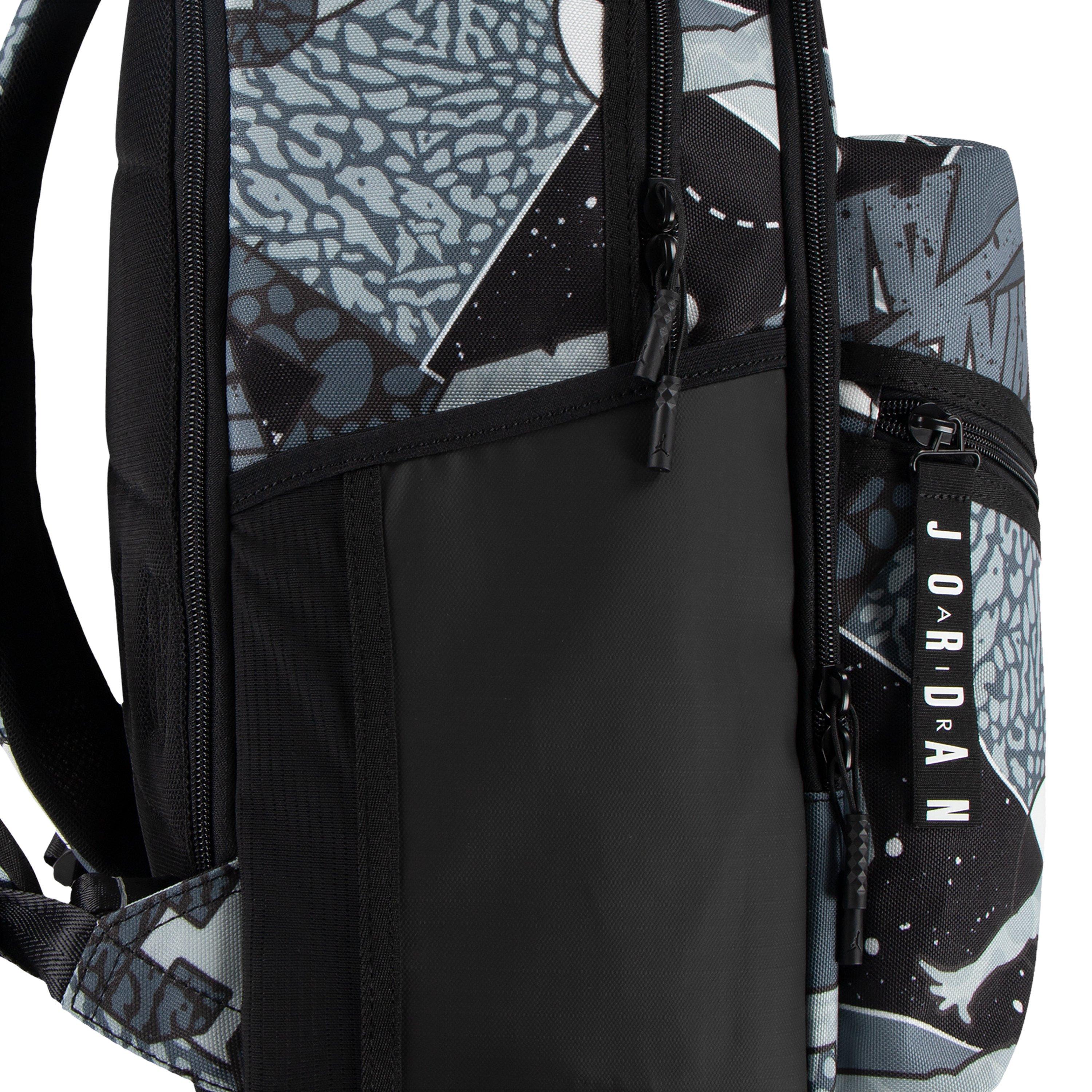 Jordan Air Patrol All Over Print Black/White Backpack