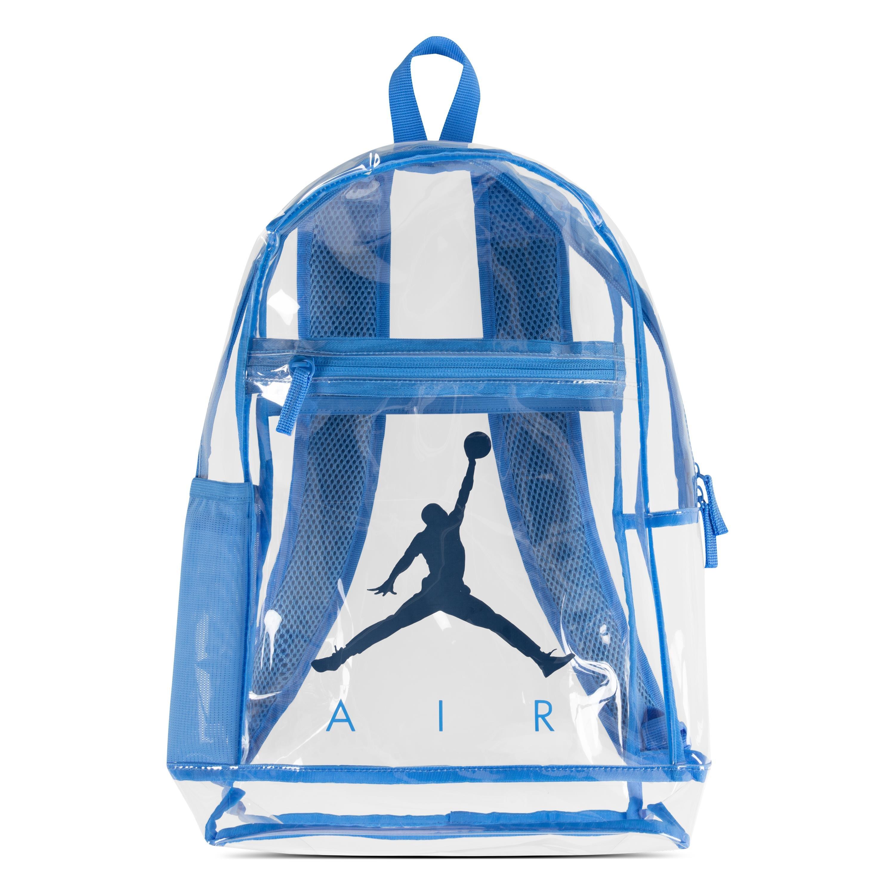 Jordan Clear TPU Backpack - Light Blue - CLEAR