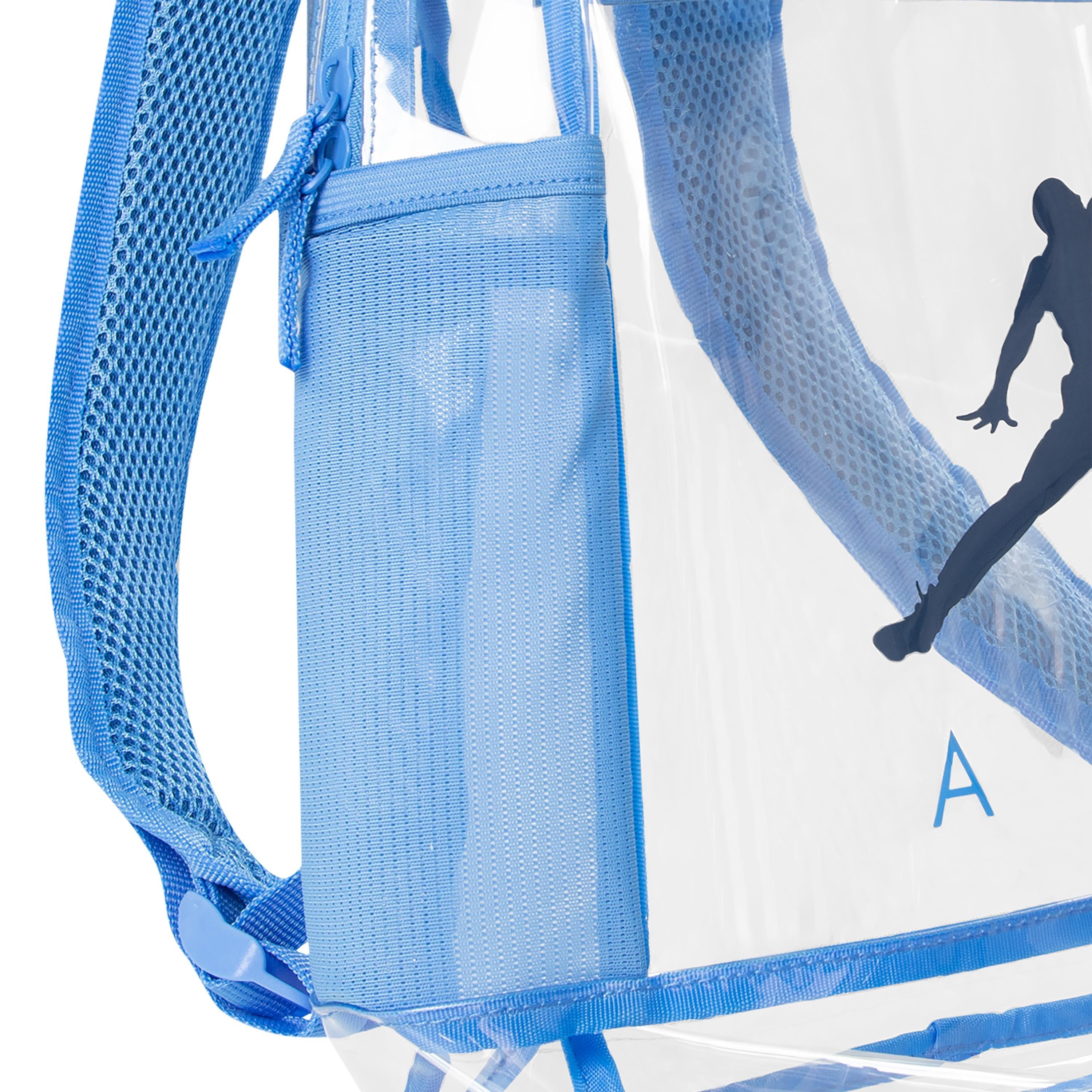 Jordan Clear TPU Light Blue Backpack