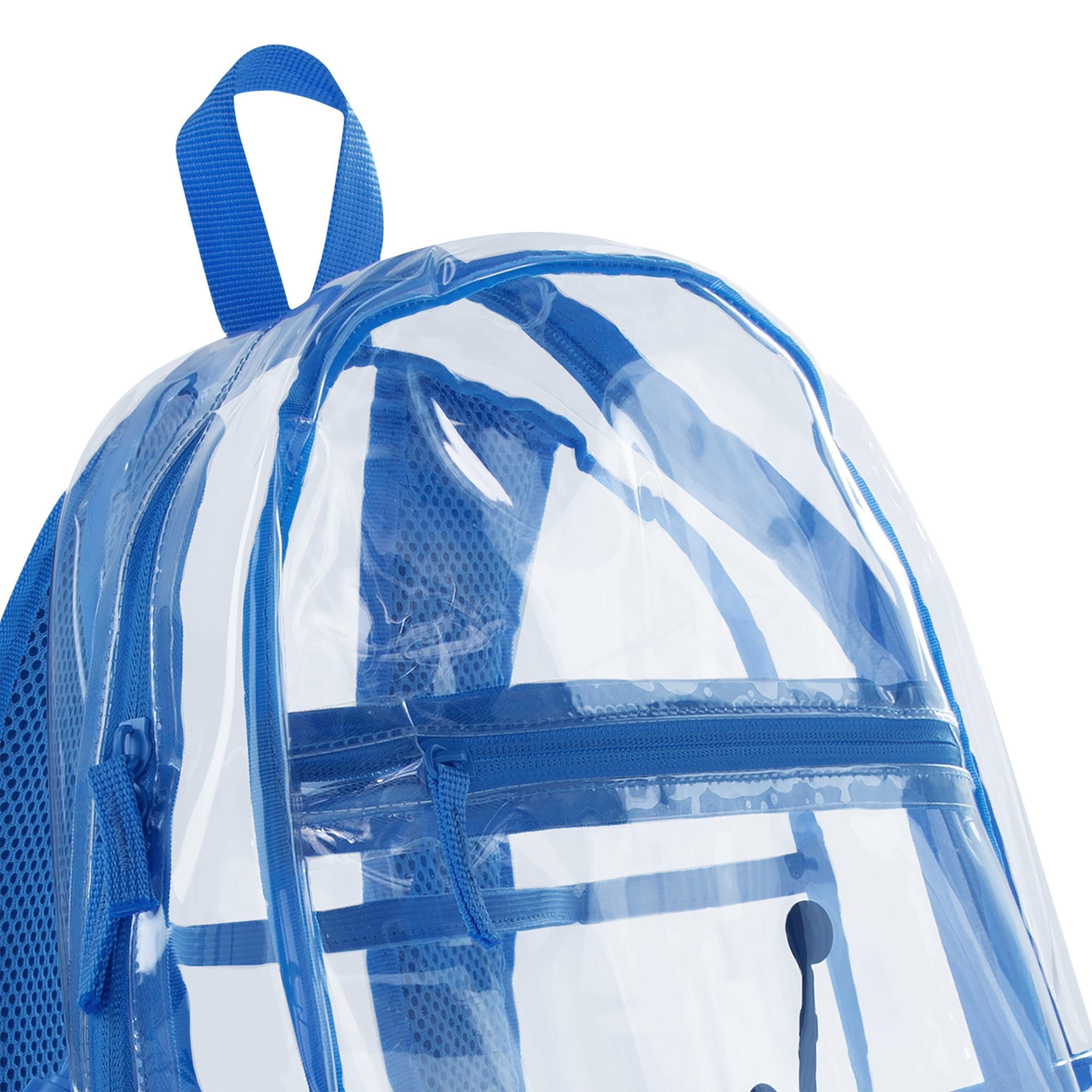 Jordan Air School Clear Backpack - Blue