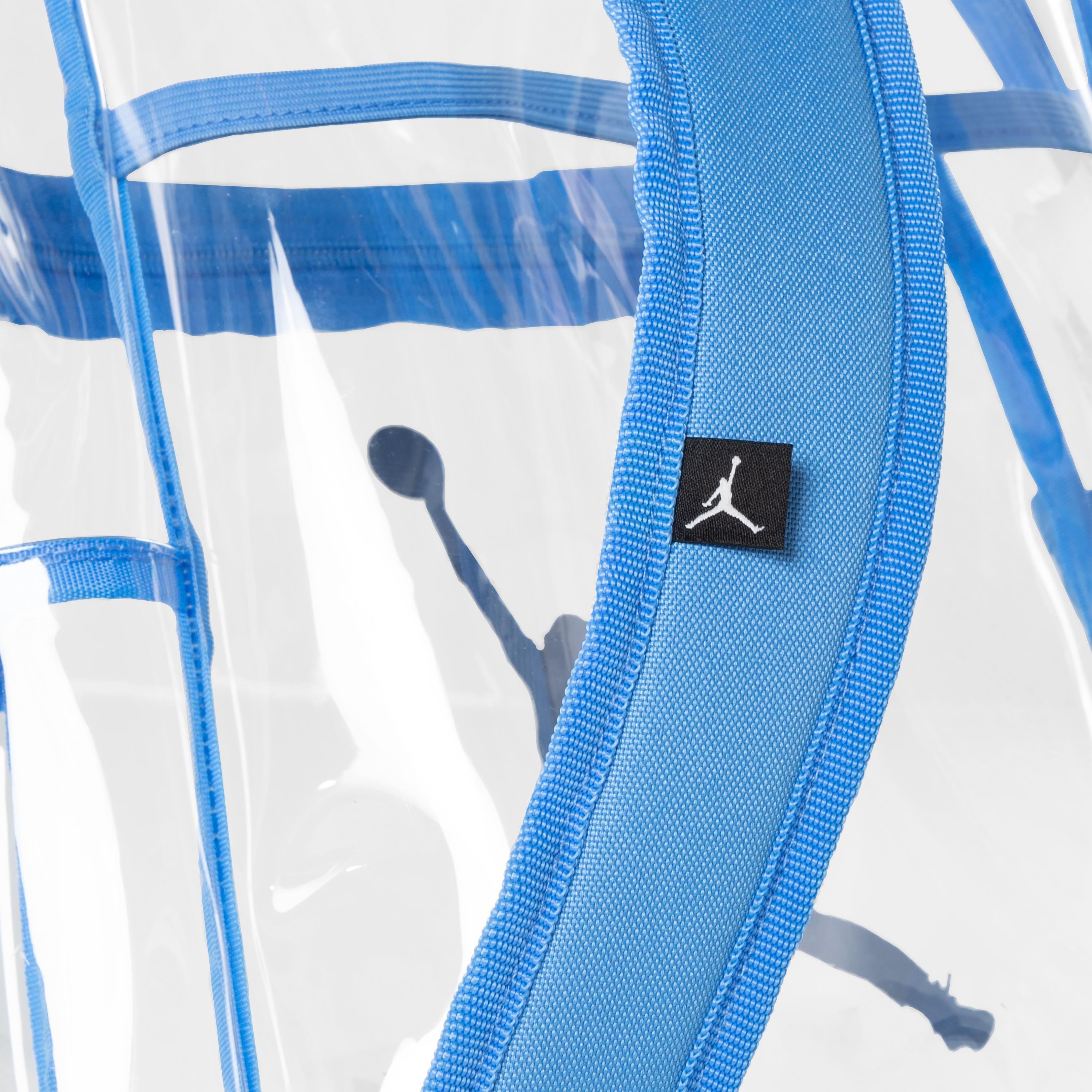 Jordan Air School Clear Backpack - Blue