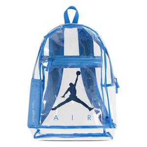 Jordan Air School Clear Backpack - Blue