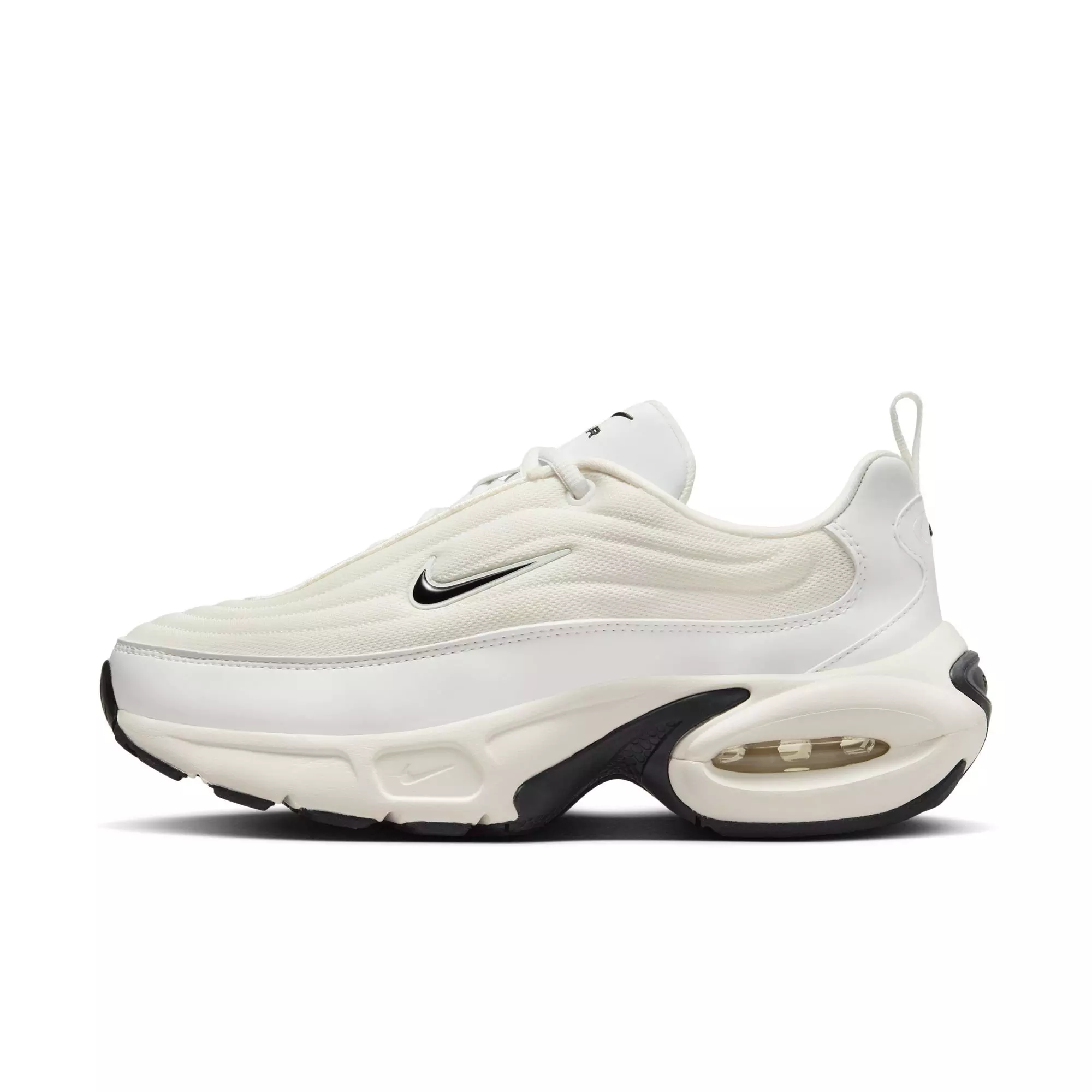 Nike Air Max Portal "Summit White/Black/Sail" Women's Shoe - WHITE/TAN