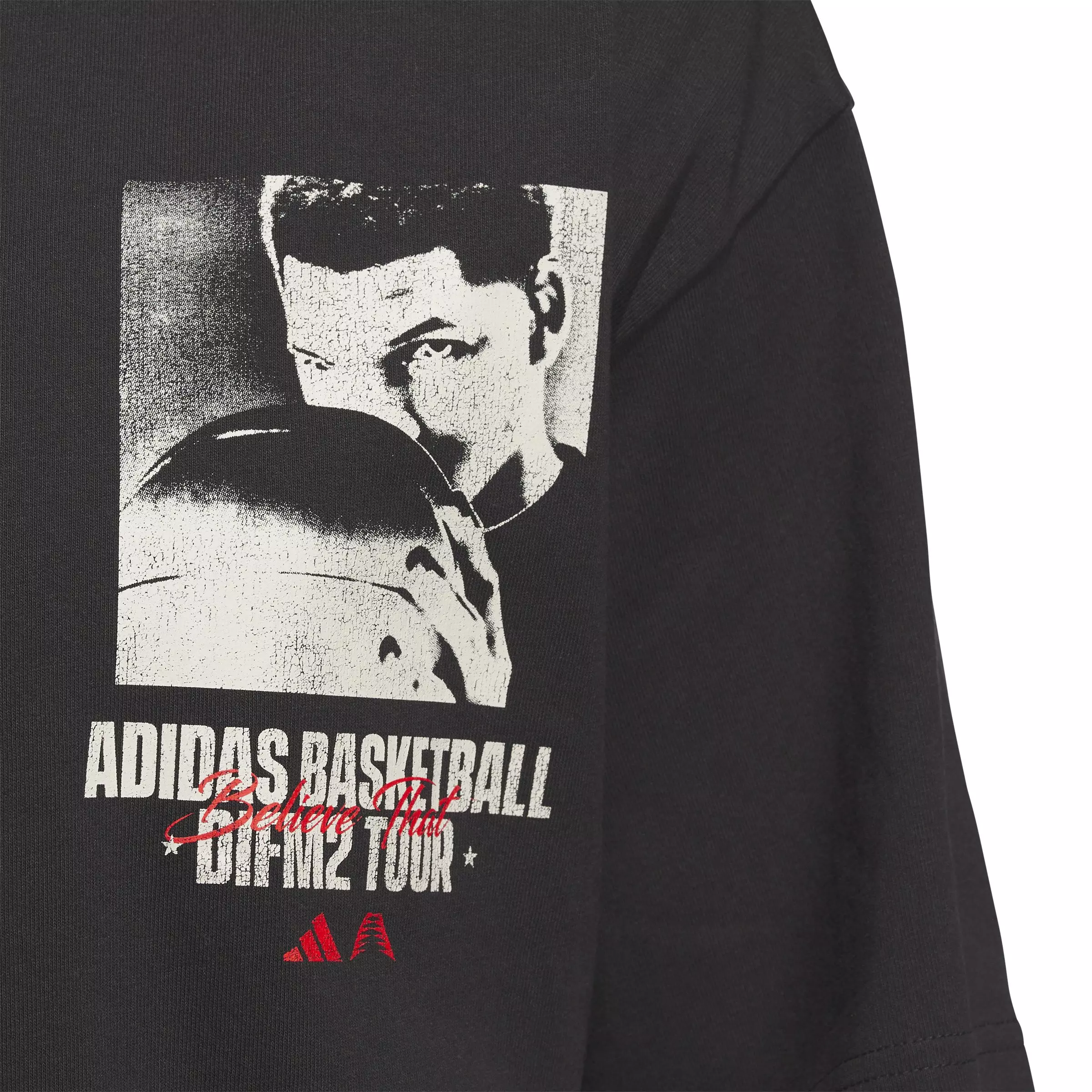 adidas Men's Anthony Edwards Graphic Tee - BLACK