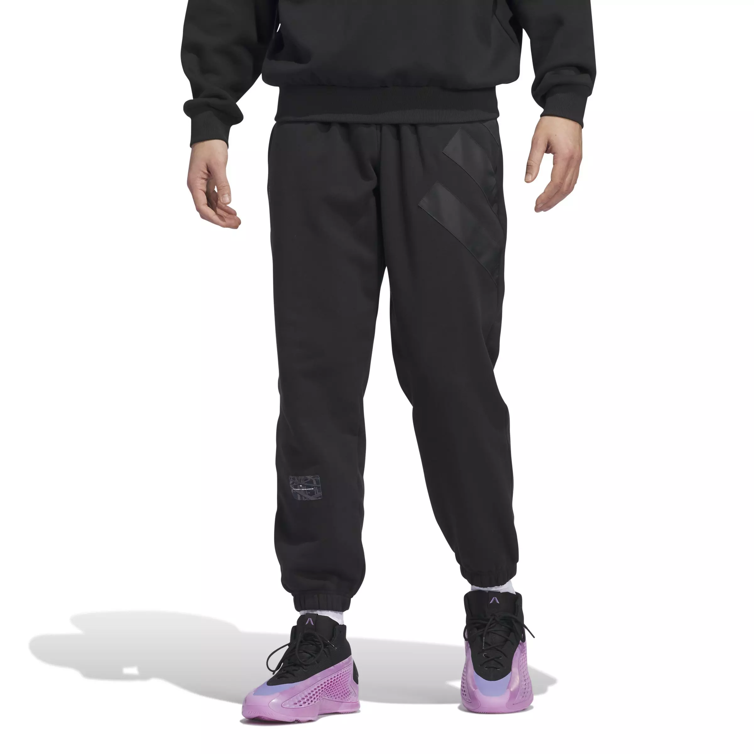 adidas Men's Anthony Edwards Foundation Pants - BLACK