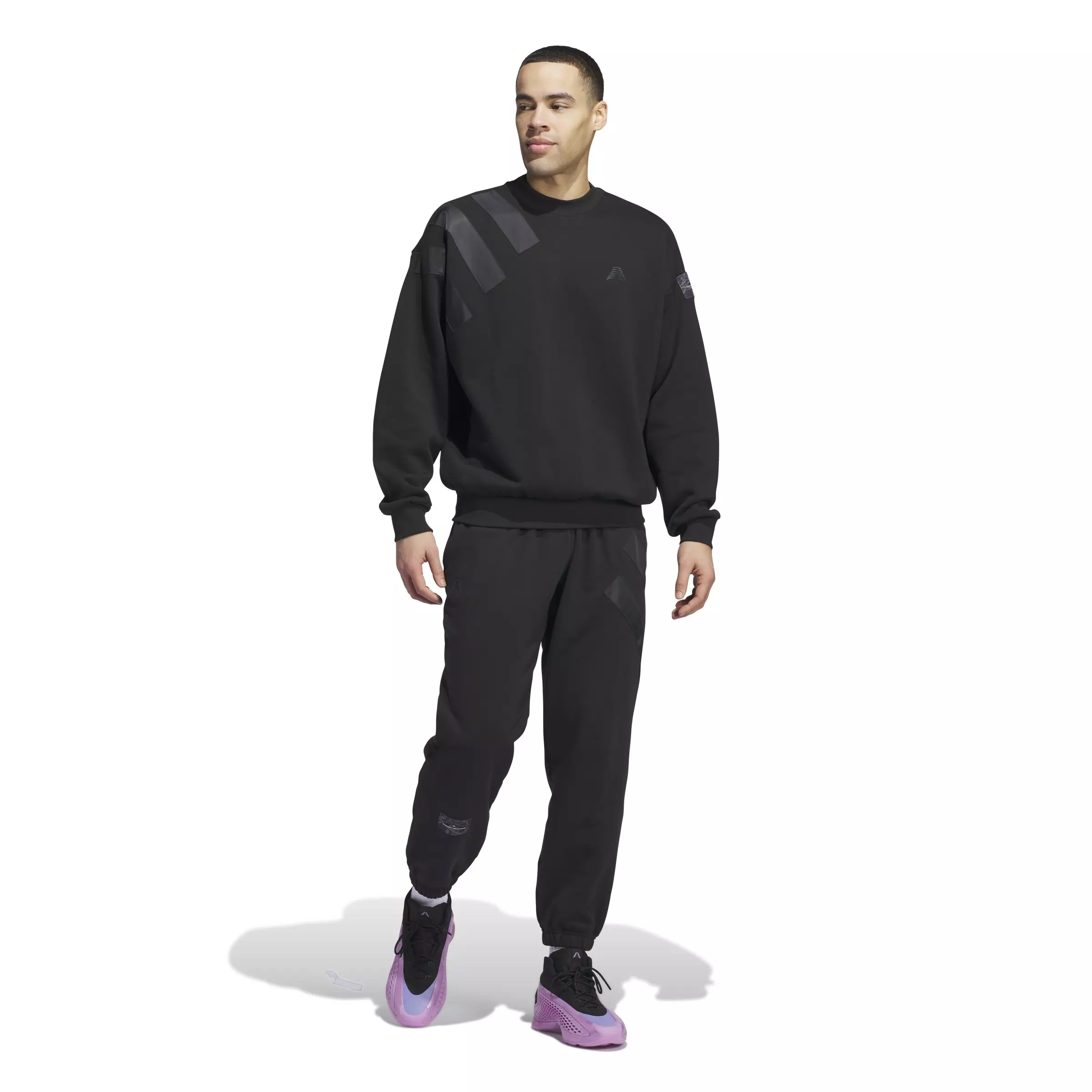 adidas Men's Anthony Edwards Foundation Pants - BLACK