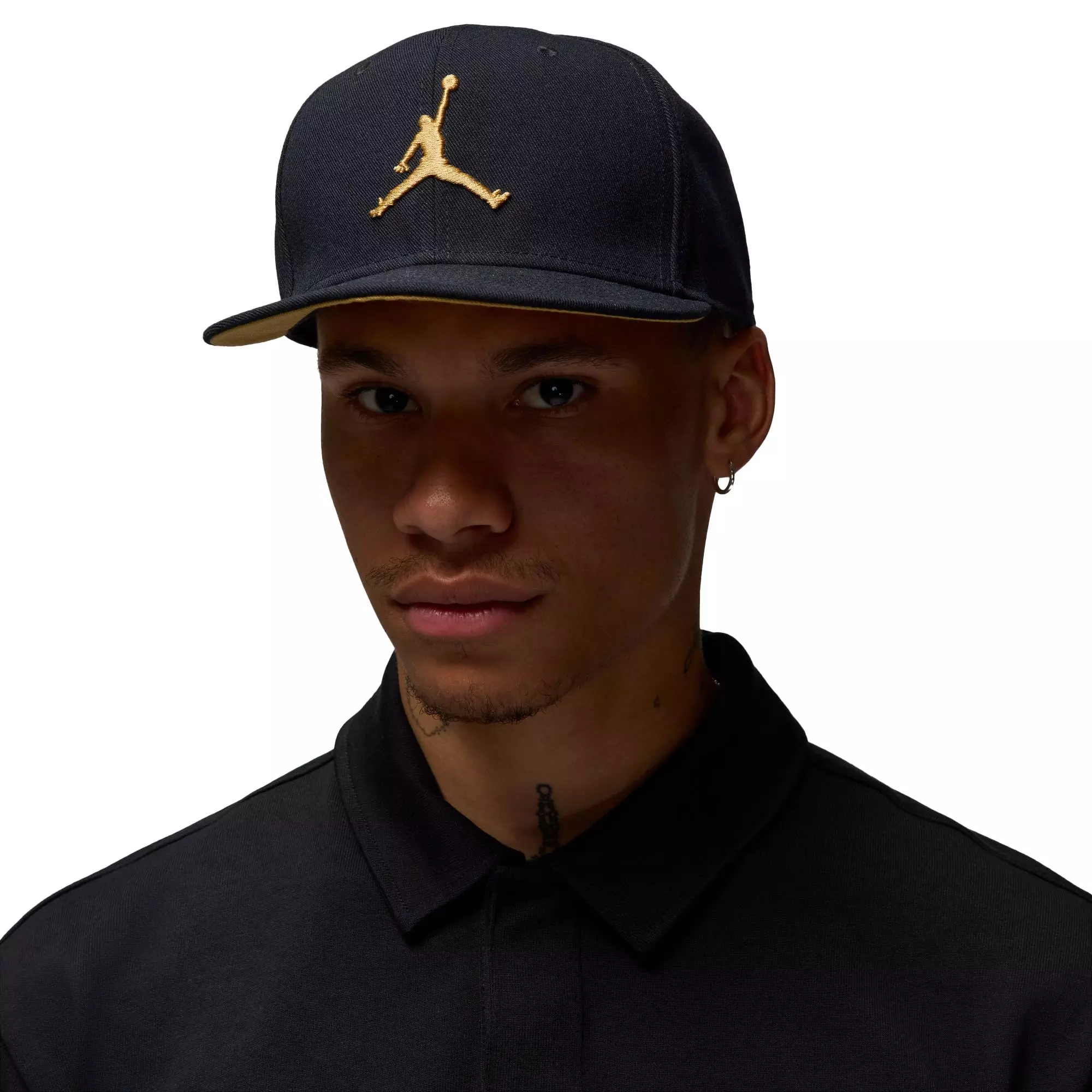 Jordan Jumpman Pro Adjustable Hat - BLACK/GOLD
