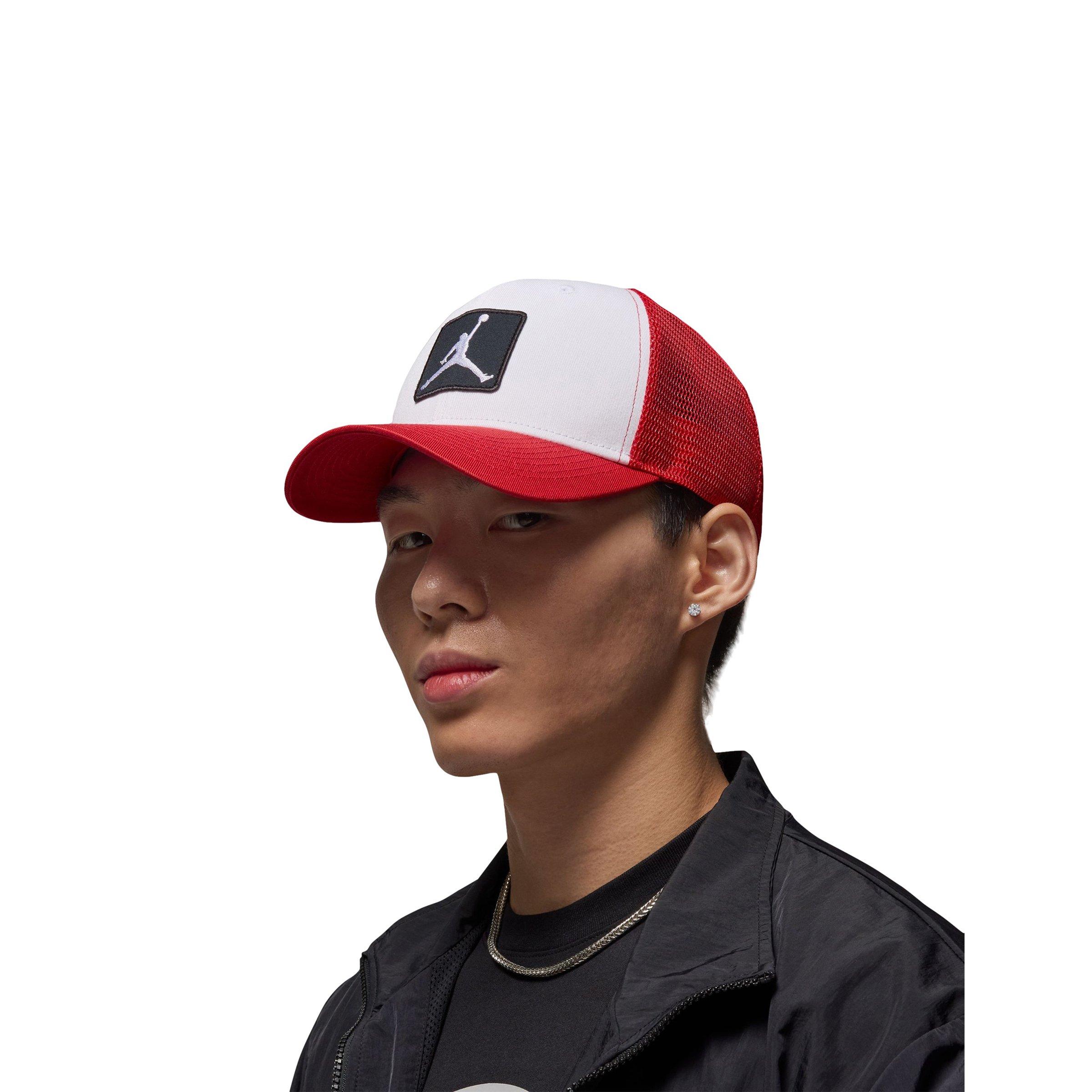 Jordan Rise Structured Hat - RED Thumbnail View 1