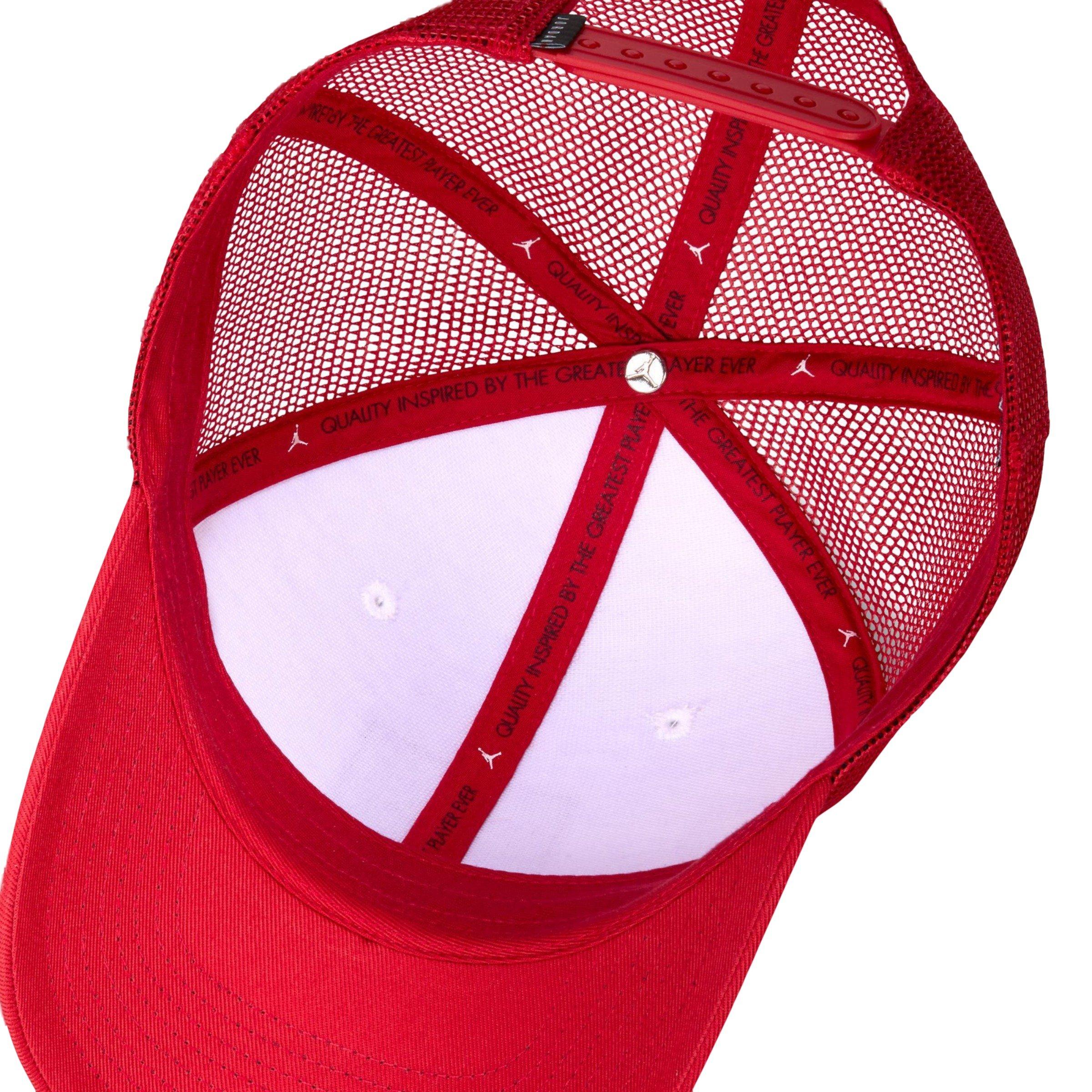 Jordan Rise Structured Hat - RED Thumbnail View 4
