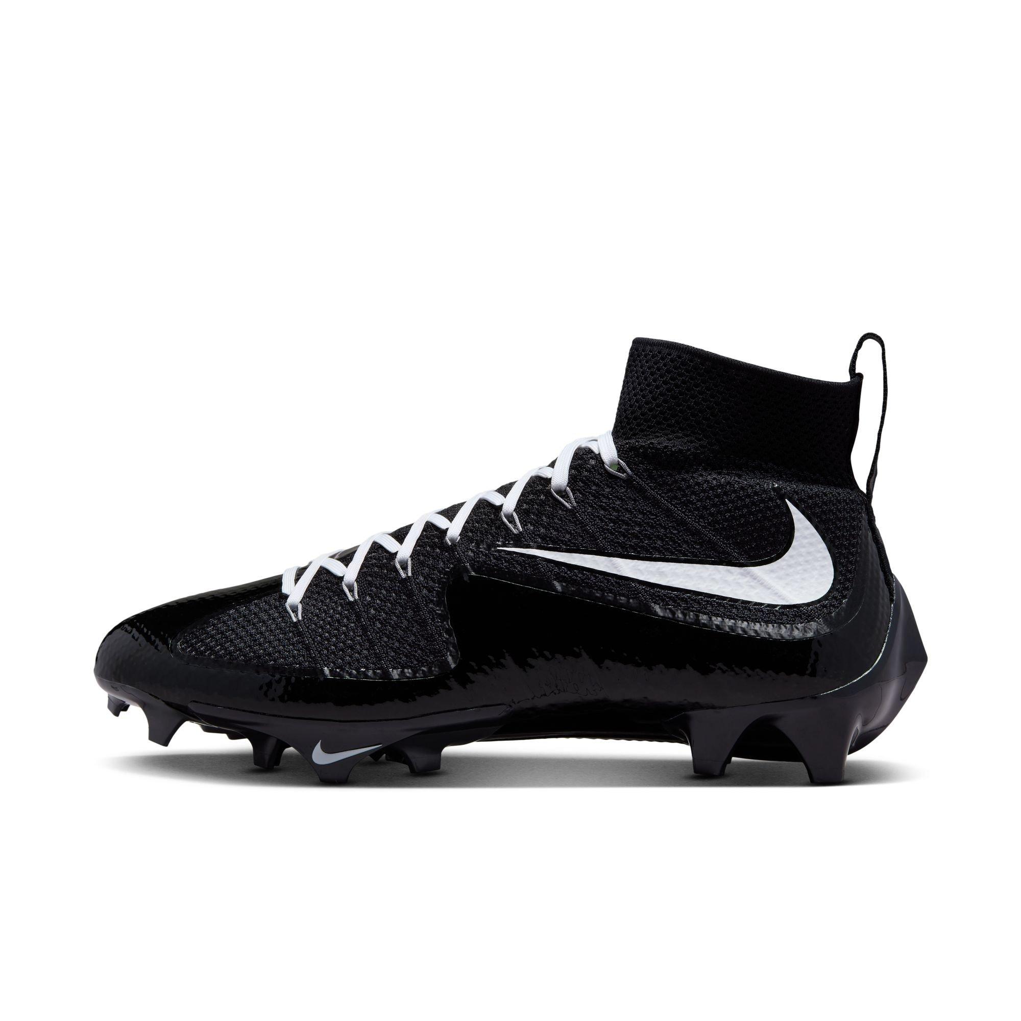 Nike Vapor Edge 360 "Untouchable" Men's Football Cleat - BLACK/WHITE Thumbnail View 3