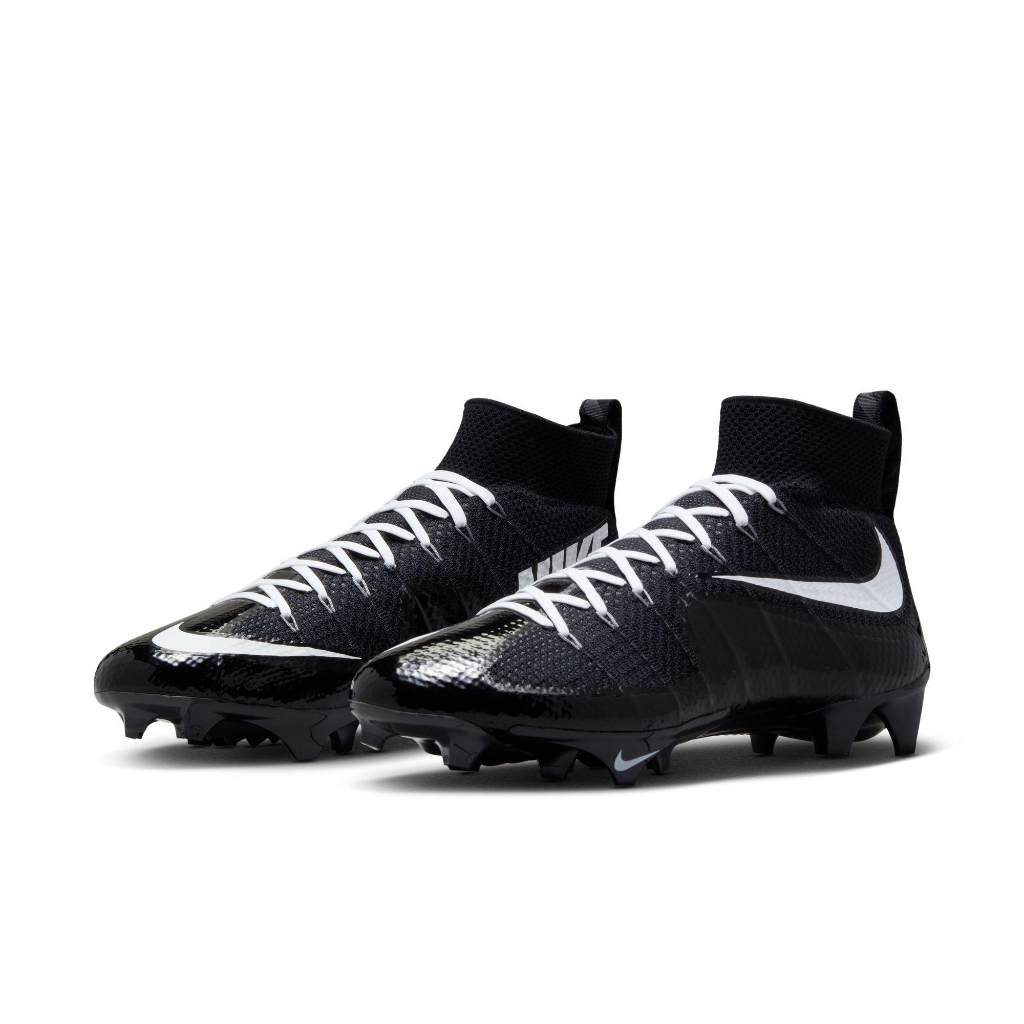 Nike Vapor Edge 360 "Untouchable" Men's Football Cleat - BLACK/WHITE Thumbnail View 5