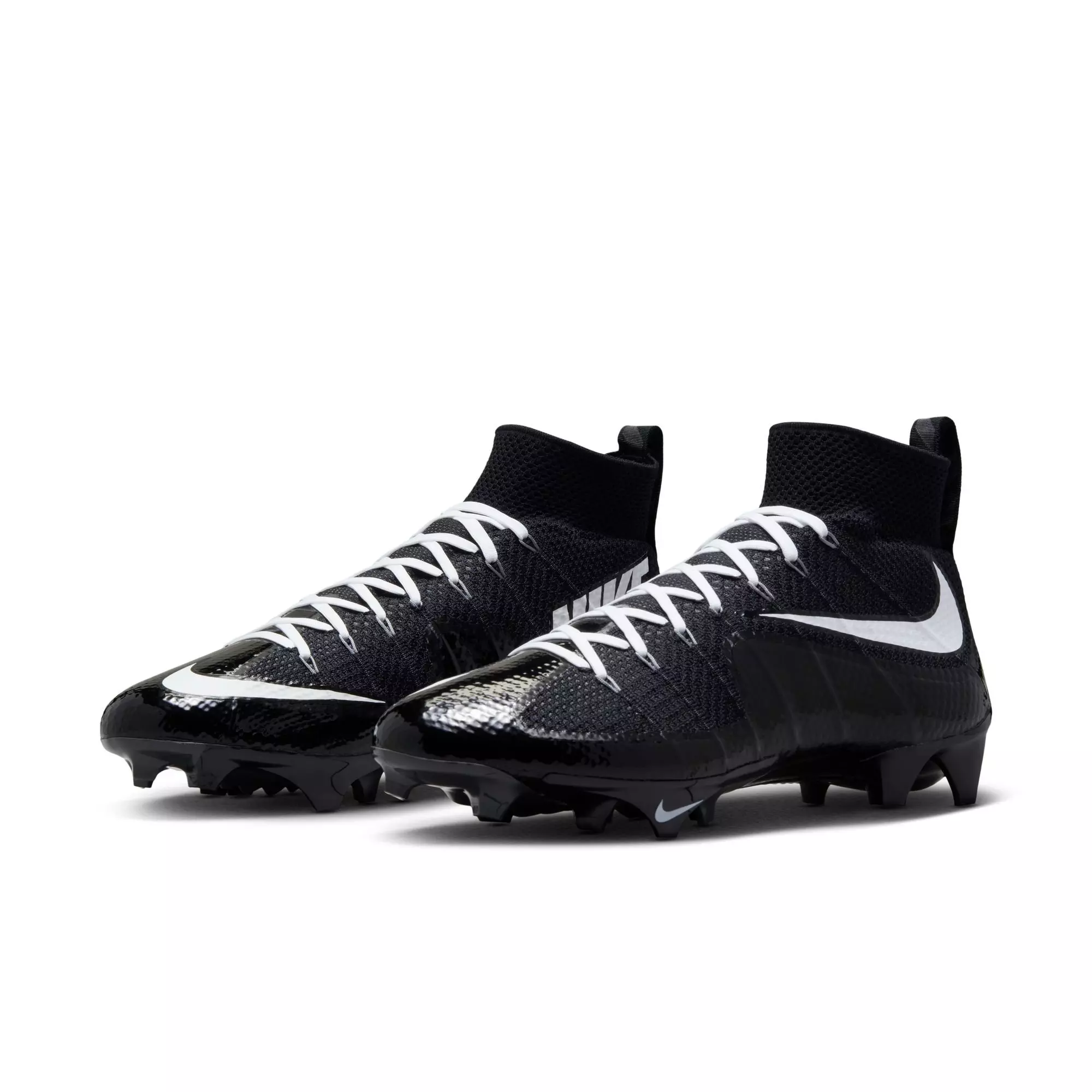 Nike Vapor Edge 360 Untouchable "Black/White Men's Football Cleat - BLACK/WHITE