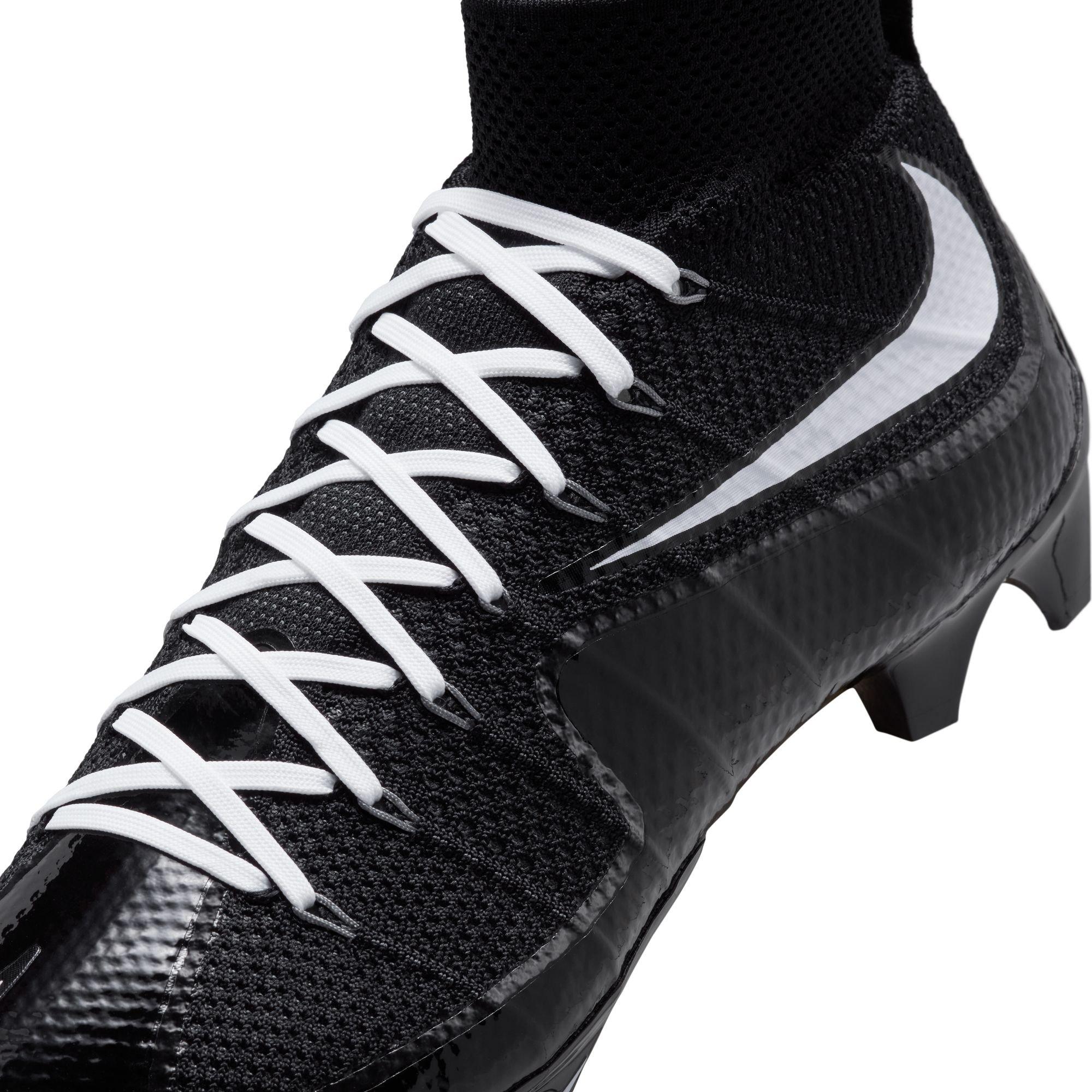 Nike Vapor Edge 360 "Untouchable" Men's Football Cleat - BLACK/WHITE Thumbnail View 11