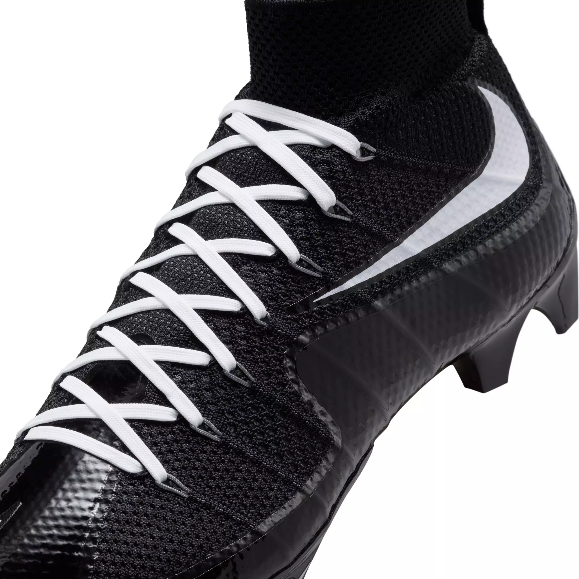 Nike Vapor Edge 360 "Untouchable" Men's Football Cleat - BLACK/WHITE