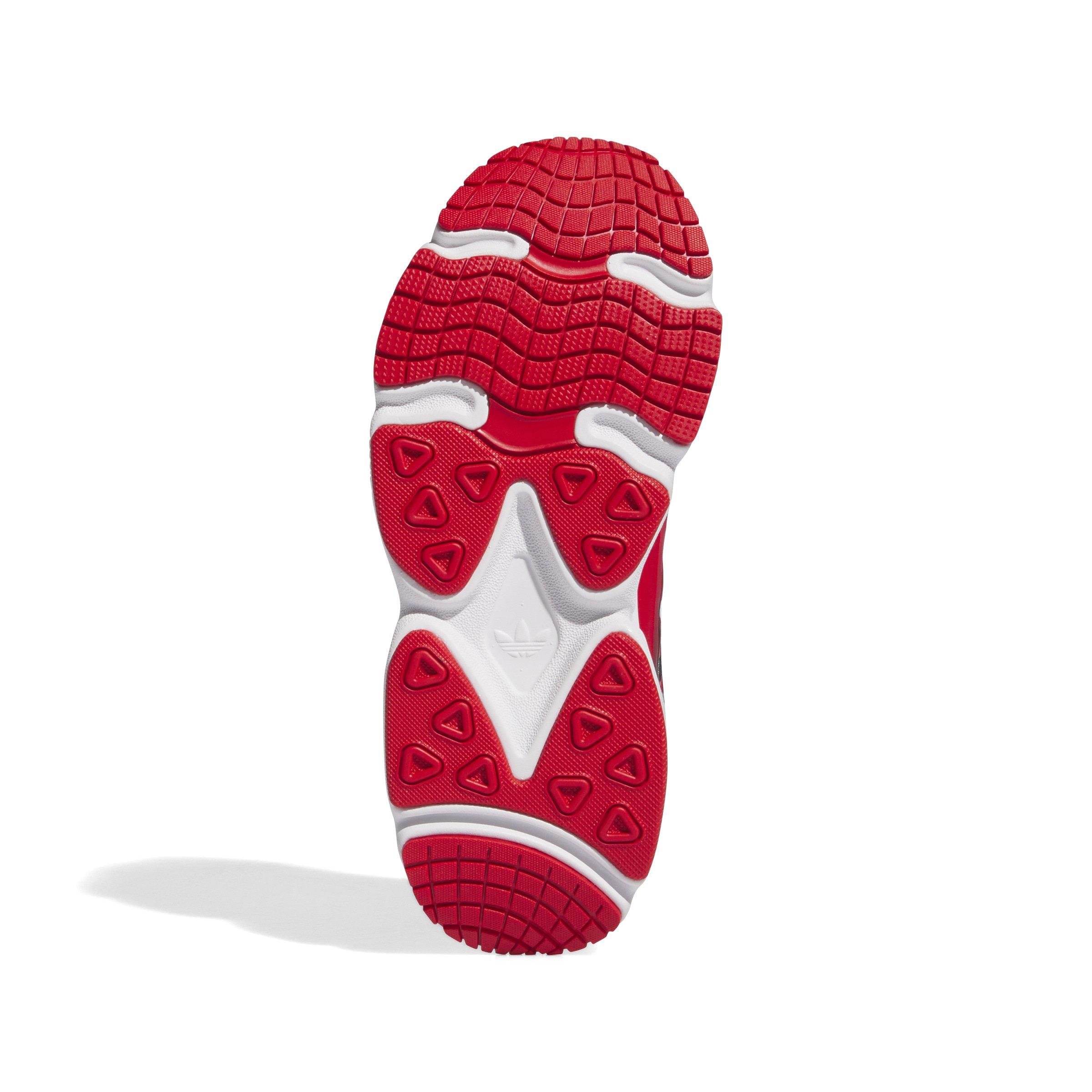 adidas Originals Ozmillen Grade School Boys' "Better Scarlet/Ftwr White/Grey Three" Shoe