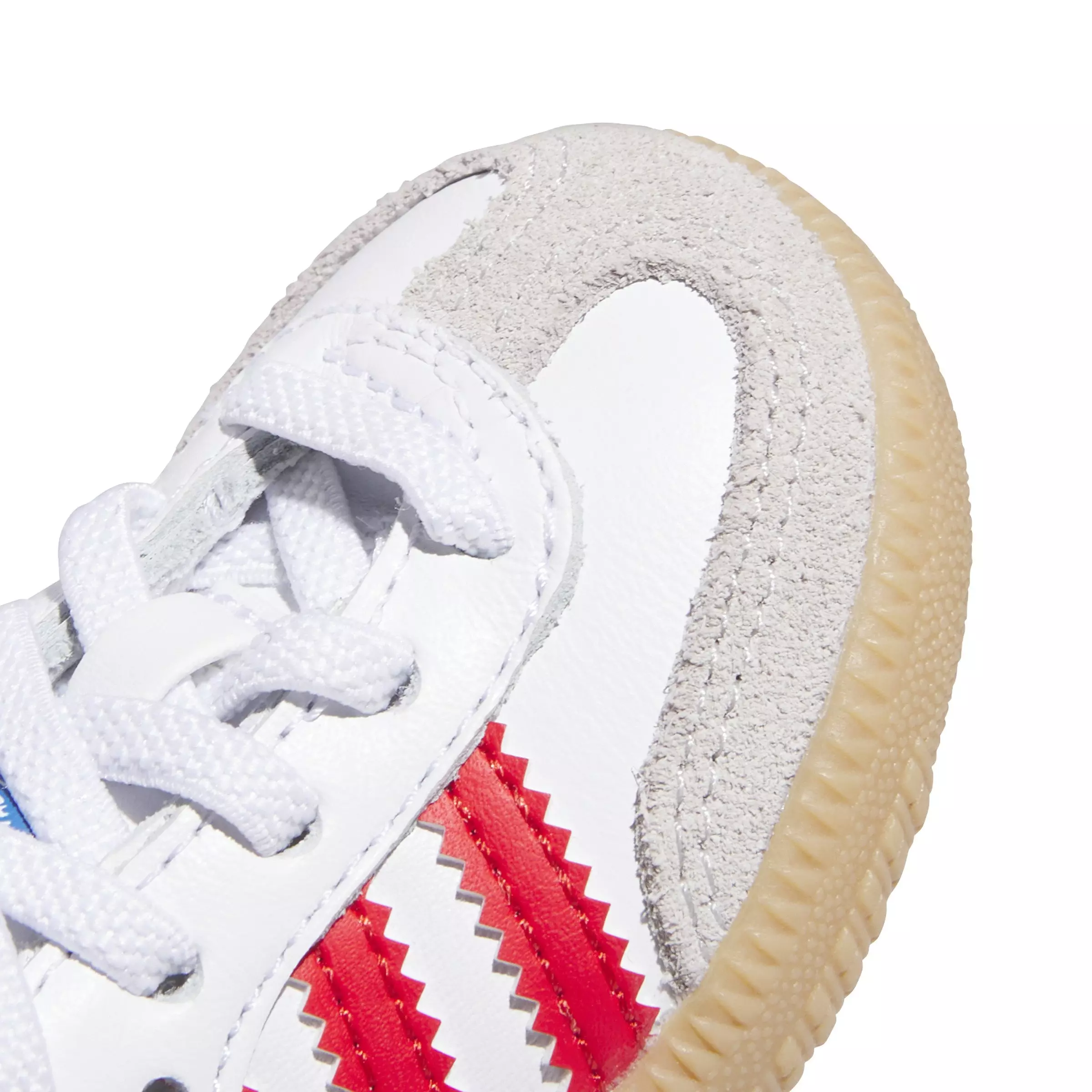 adidas Originals Samba "White/Red" Toddler Boys' Shoe - WHITE/RED