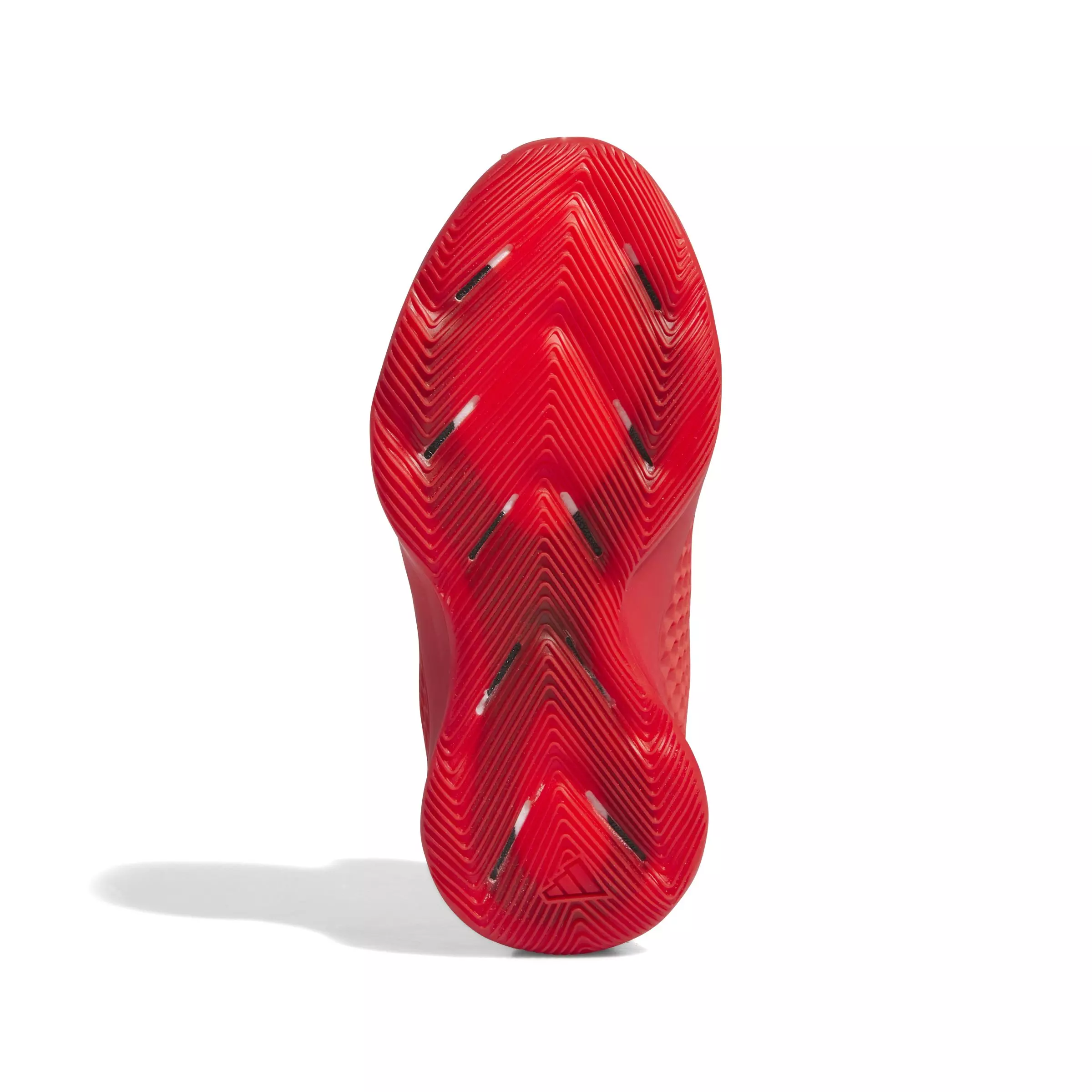 adidas Anthony Edwards 1 "Pure Ruby" Grade School Kids' Basketball Shoe - BLACK/RED/CLOUD WHITE