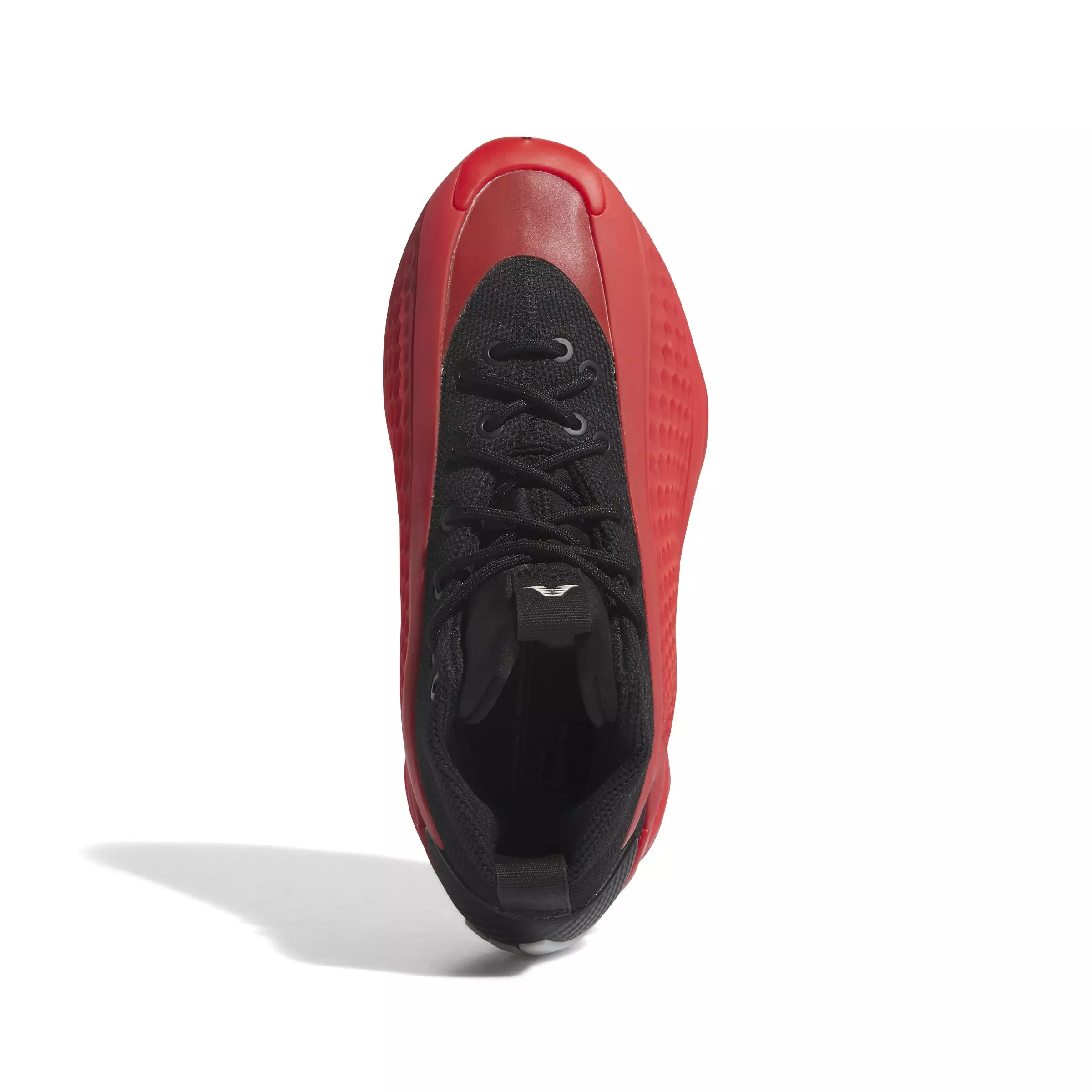 adidas Anthony Edwards 1 "Pure Ruby" Grade School Kids' Basketball Shoe - BLACK/RED/CLOUD WHITE