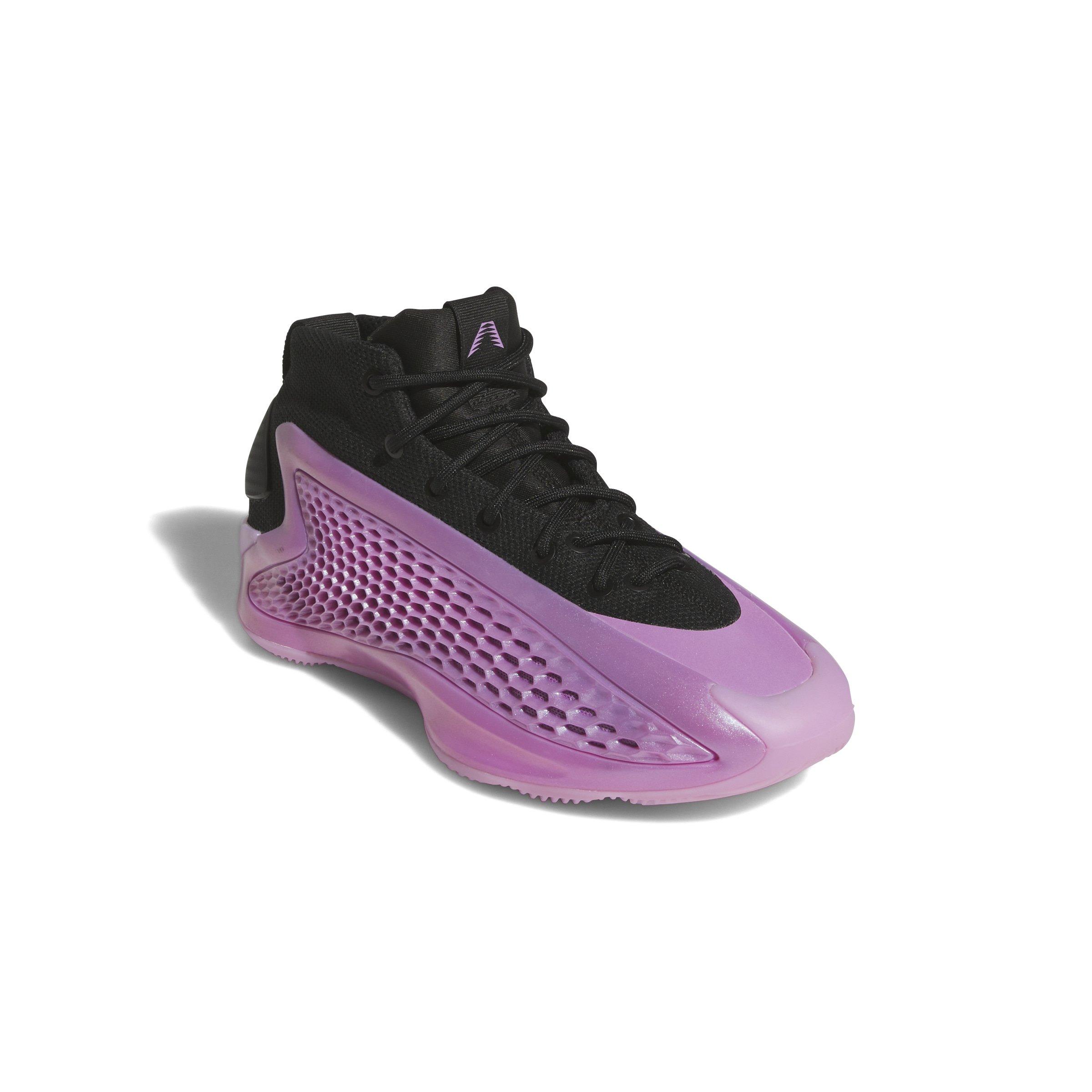 adidas Anthony Edwards 1 Grade School Kids' "Pre Loved Purple" Basketball Shoe