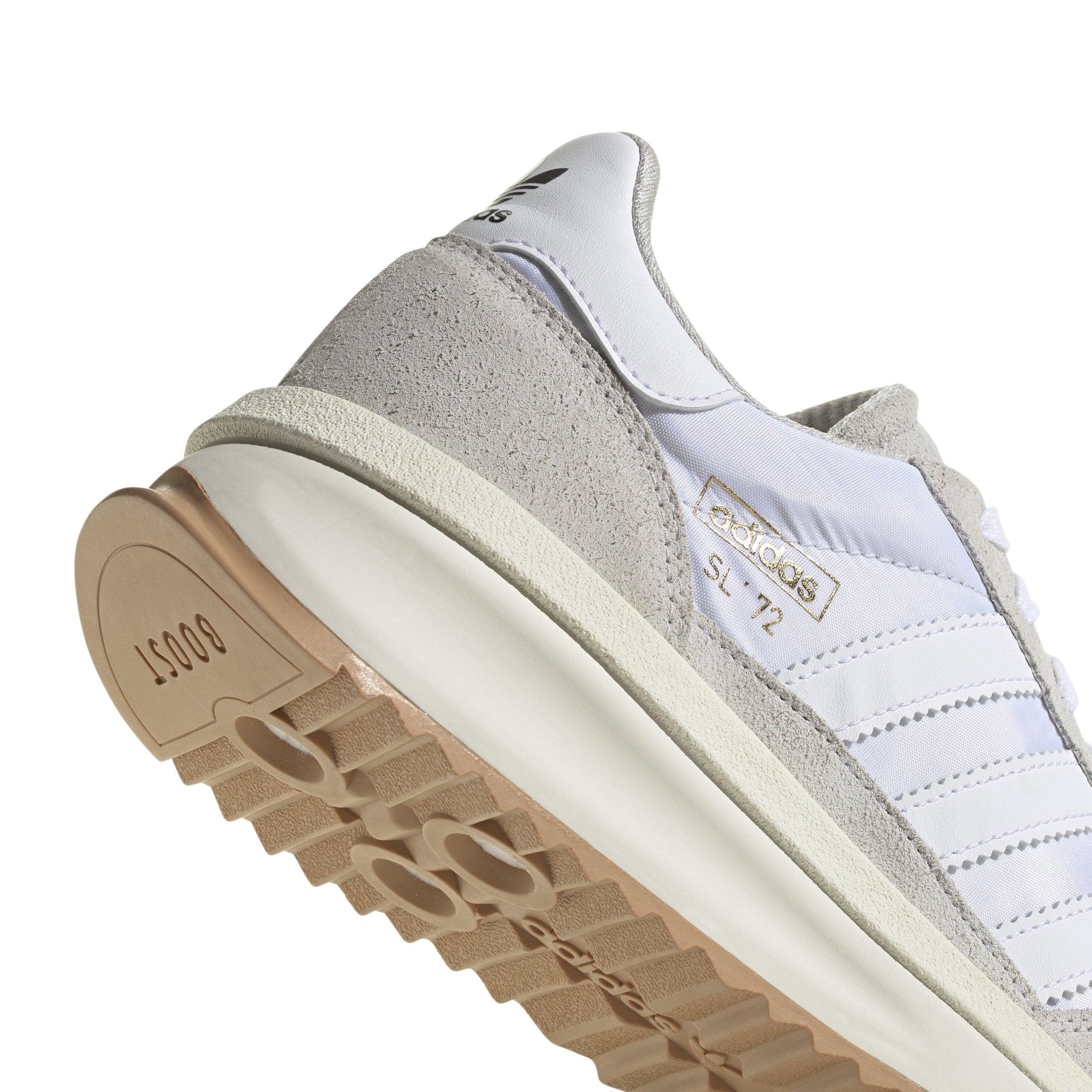 adidas Originals SL 72 RTN "Crystal White/Core Black" Men's Shoe - GREY/WHITE Thumbnail View 3