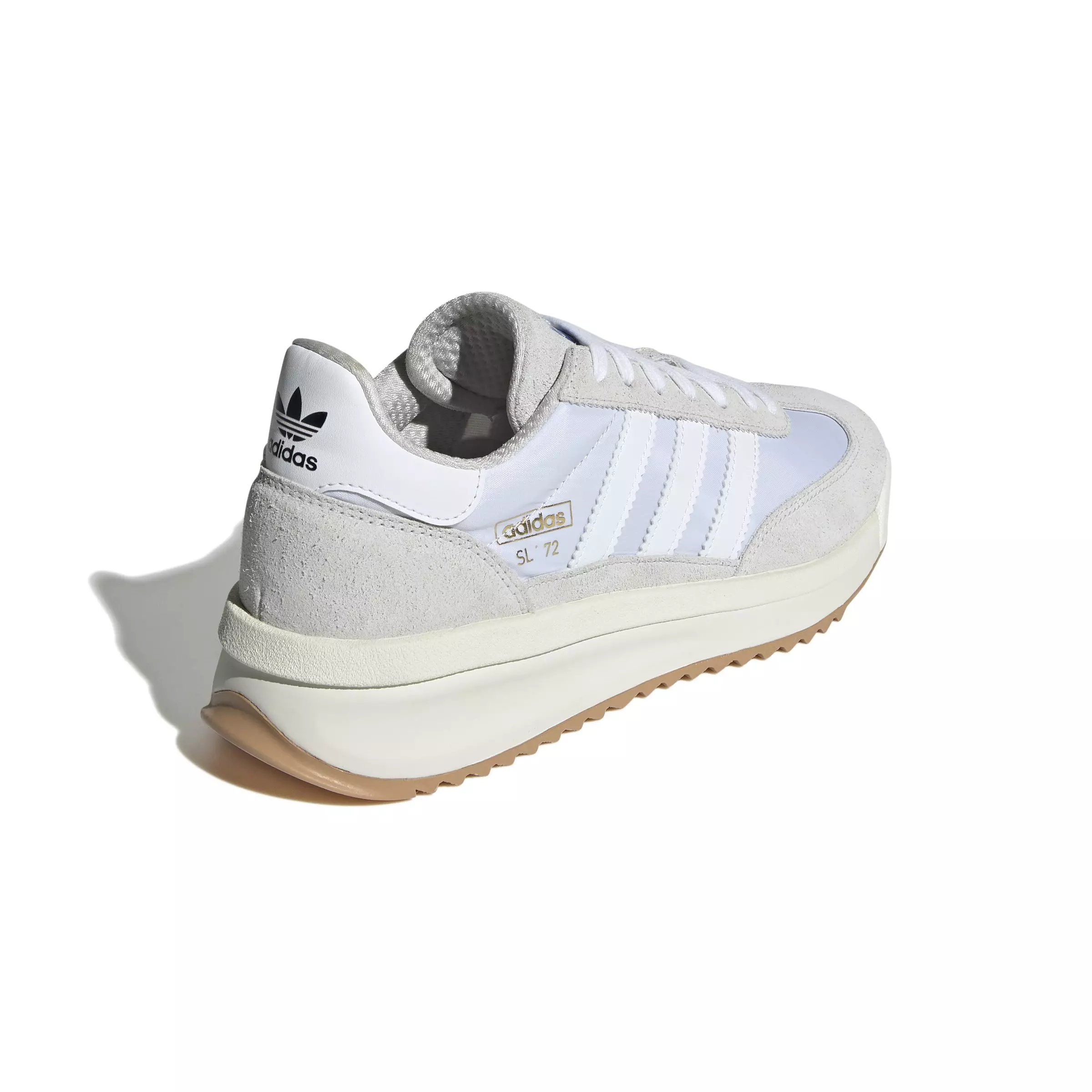 adidas Originals SL 72 RTN "Crystal White/Core Black" Men's Shoe - GREY/WHITE