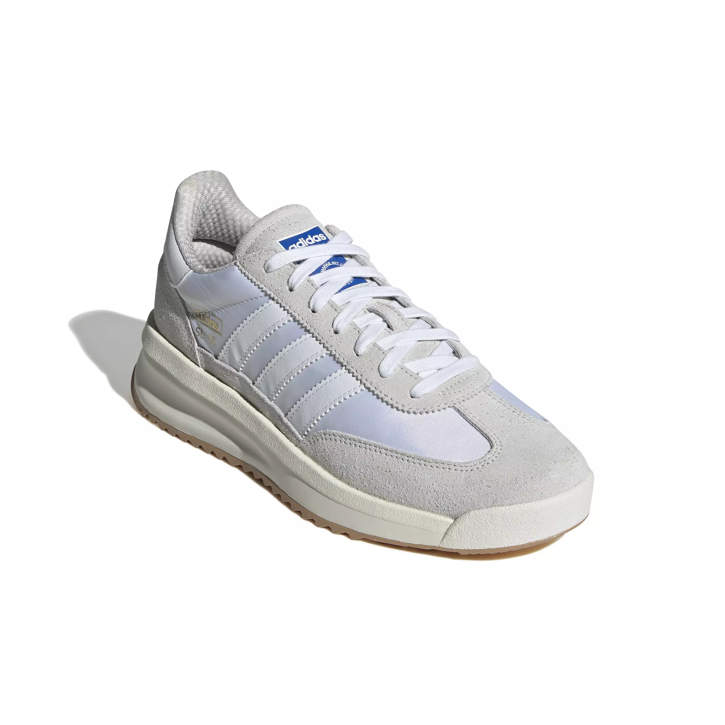 adidas Originals SL 72 RTN "Crystal White/Core Black" Men's Shoe - GREY/WHITE