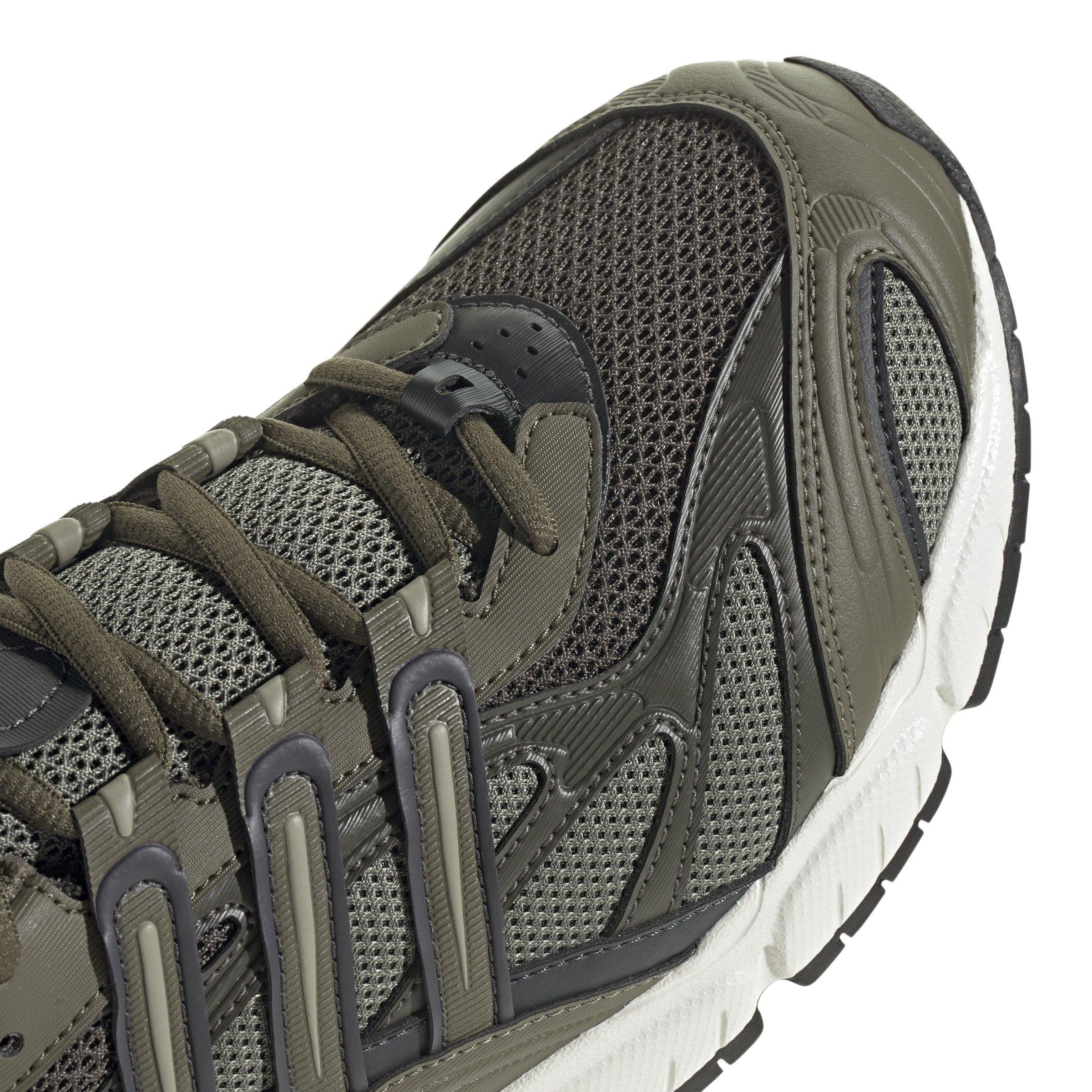 adidas Temper Run 2.0 "Olive Strata/Silver Pebble/Shadow Olive" Men's Shoe - GREEN/BLACK Thumbnail View 8