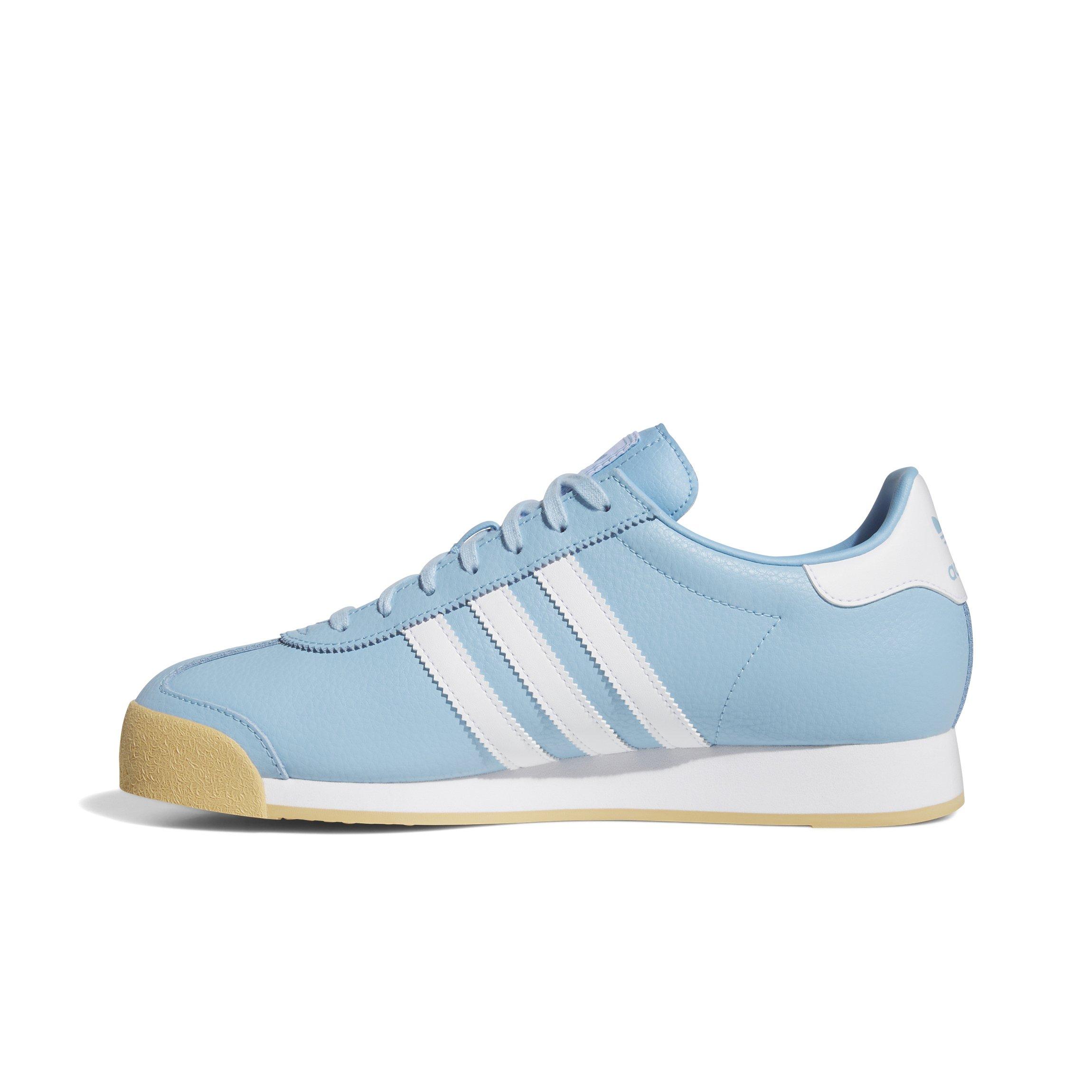adidas Originals Samoa CA "Pantone/Ftwr White/Grey Two" Men's Shoe - CAROLINA BLUE Thumbnail View 2