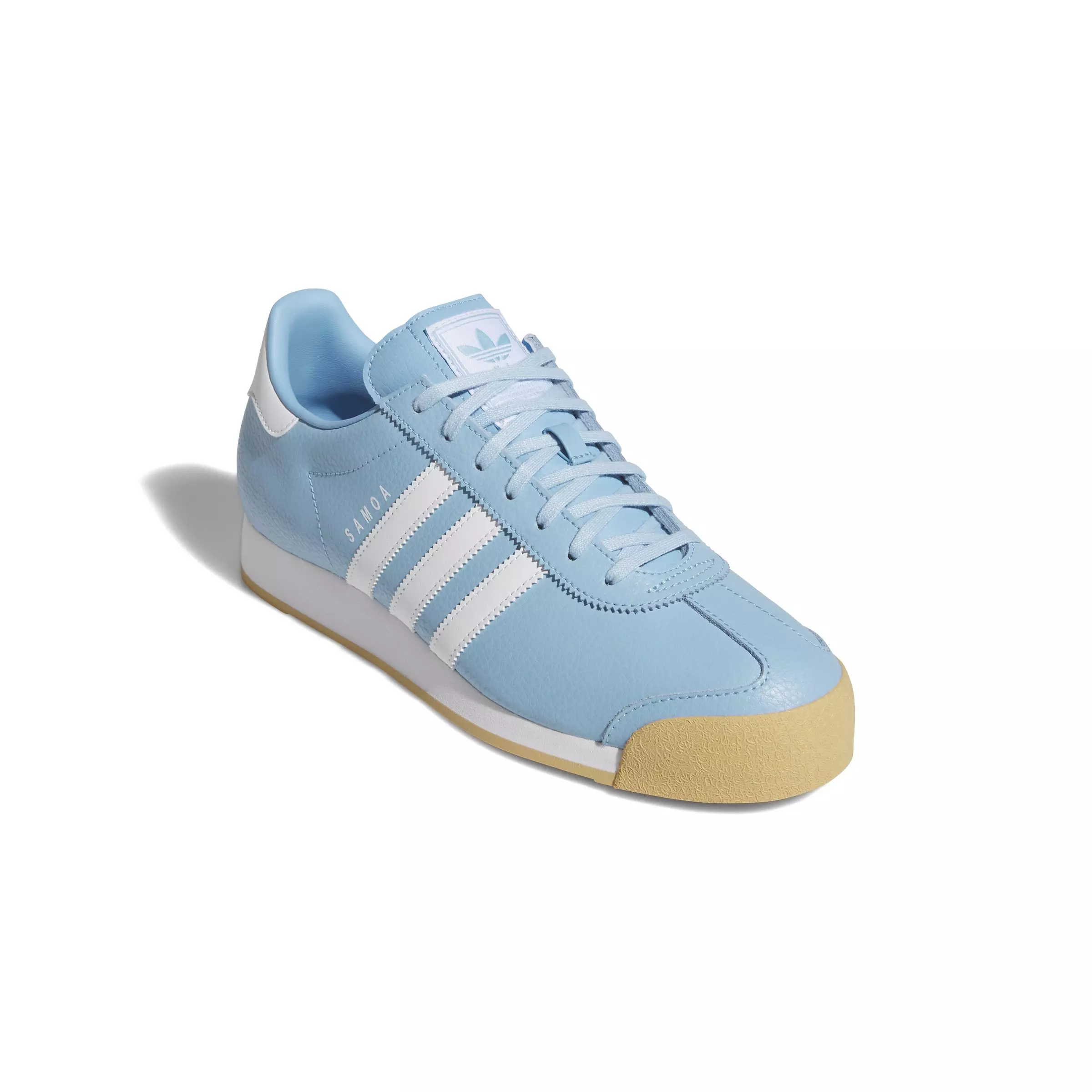 adidas Originals Samoa CA "Pantone/Ftwr White/Grey Two" Men's Shoe - CAROLINA BLUE