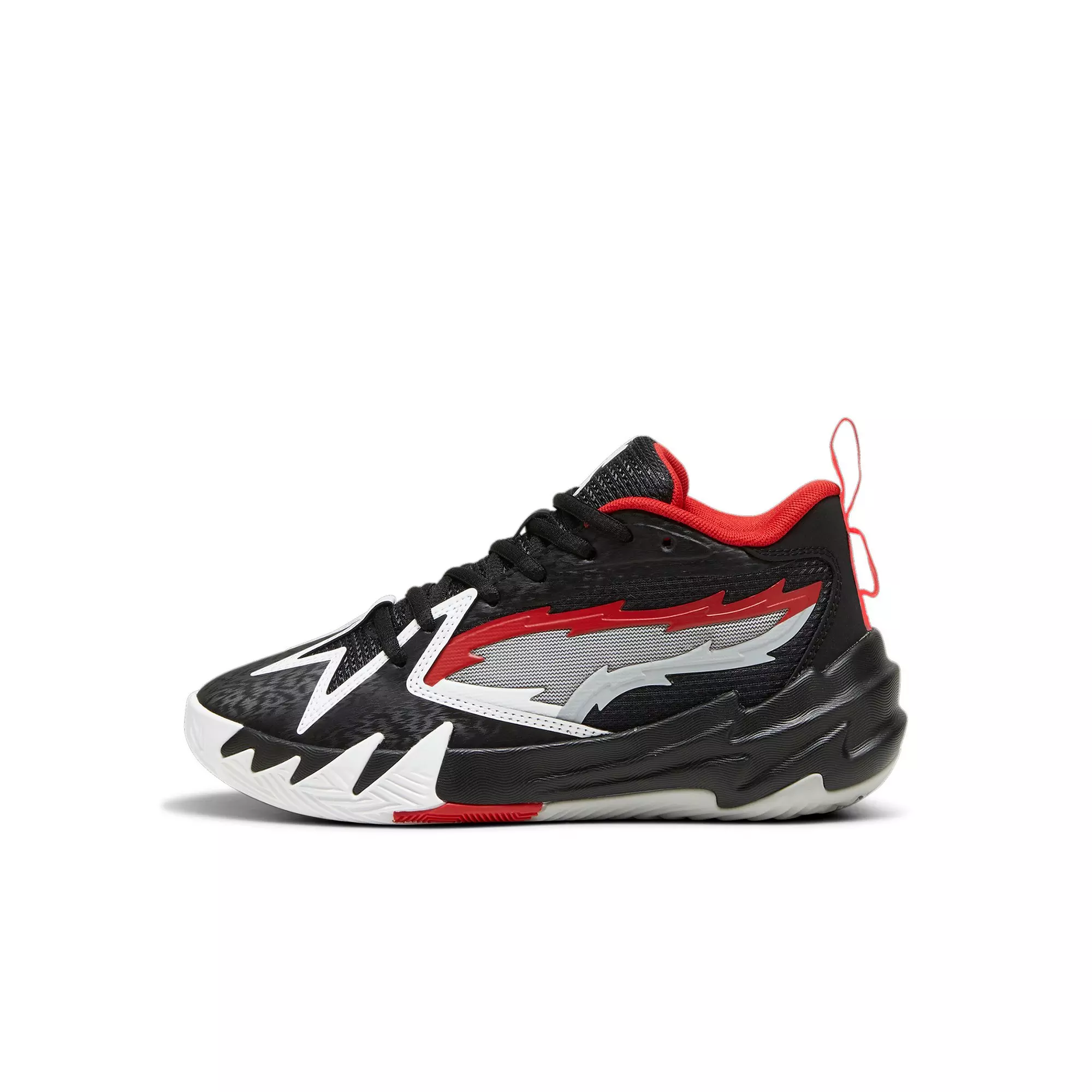 PUMA Scoot Zero "O.D.D City" Preschool Kids' Basketball Shoe - BLACK/RED
