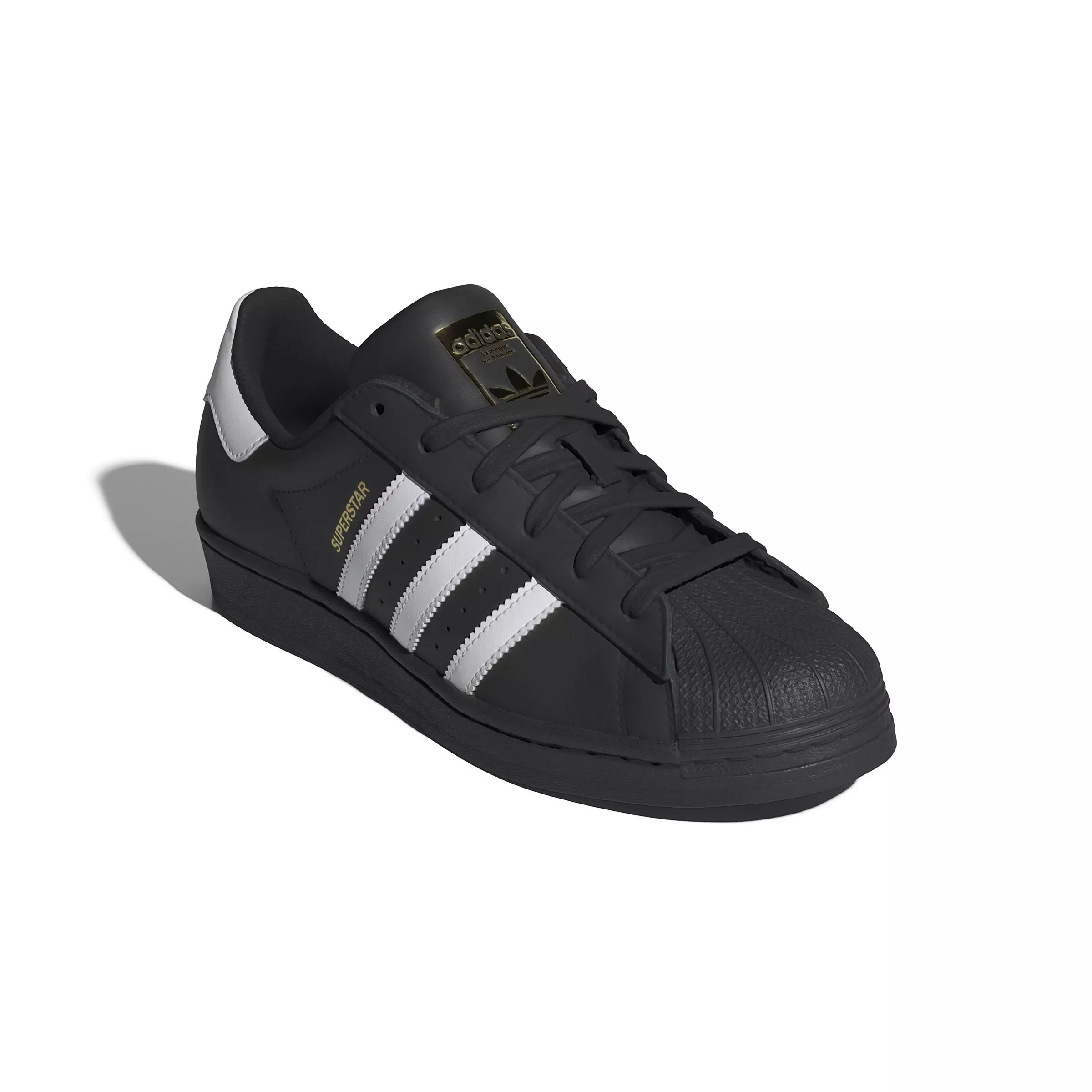 adidas Originals Superstar "Core Black/Ftwr White" Women's Shoe - BLACK/WHITE