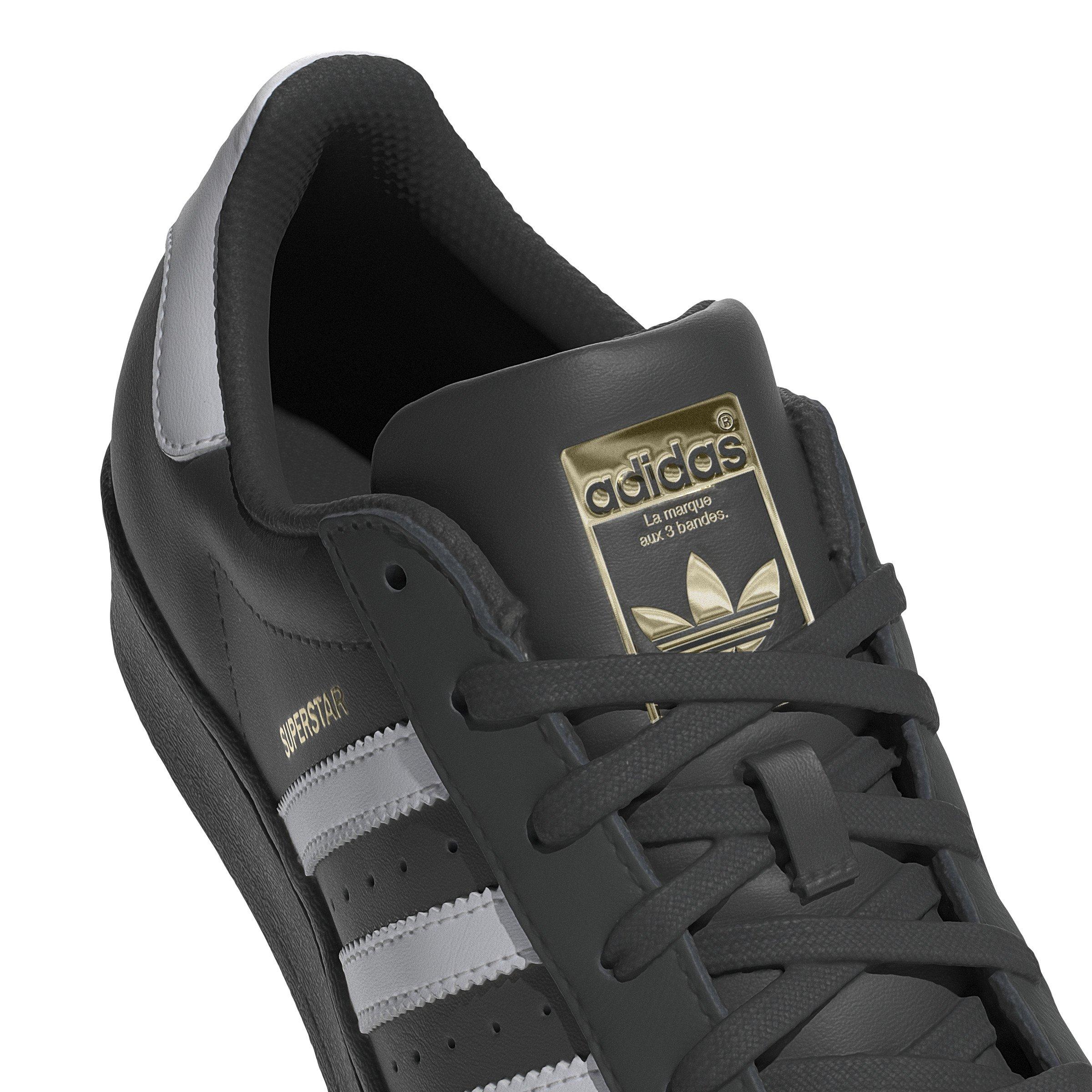 adidas Originals Superstar "Core Black/Ftwr White" Women's Shoe - BLACK/WHITE Thumbnail View 7