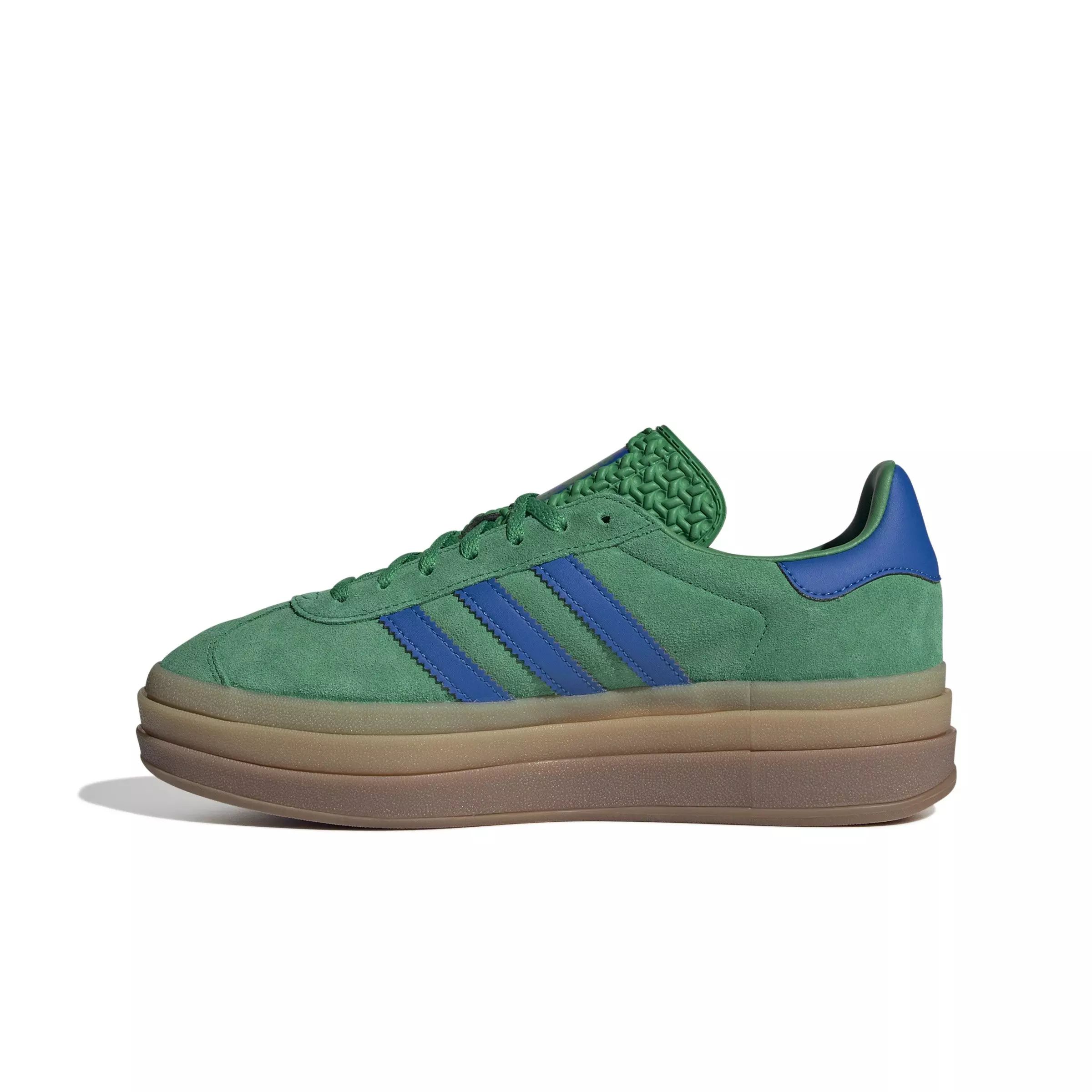 adidas Originals Gazelle Bold "Green/Blue" Women's Shoe - GREEN/BLUE
