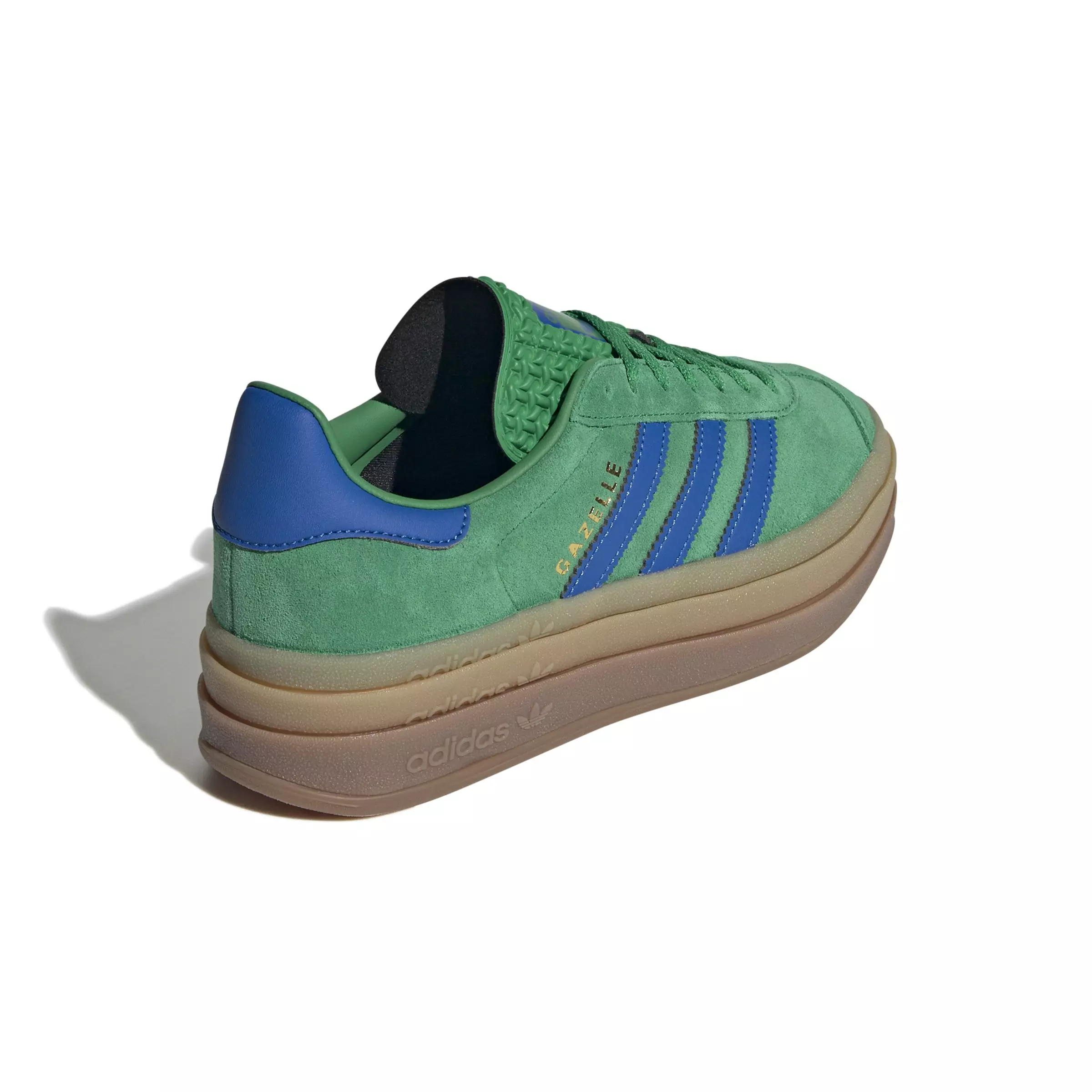 adidas Originals Gazelle Bold "Green/Blue" Women's Shoe - GREEN/BLUE
