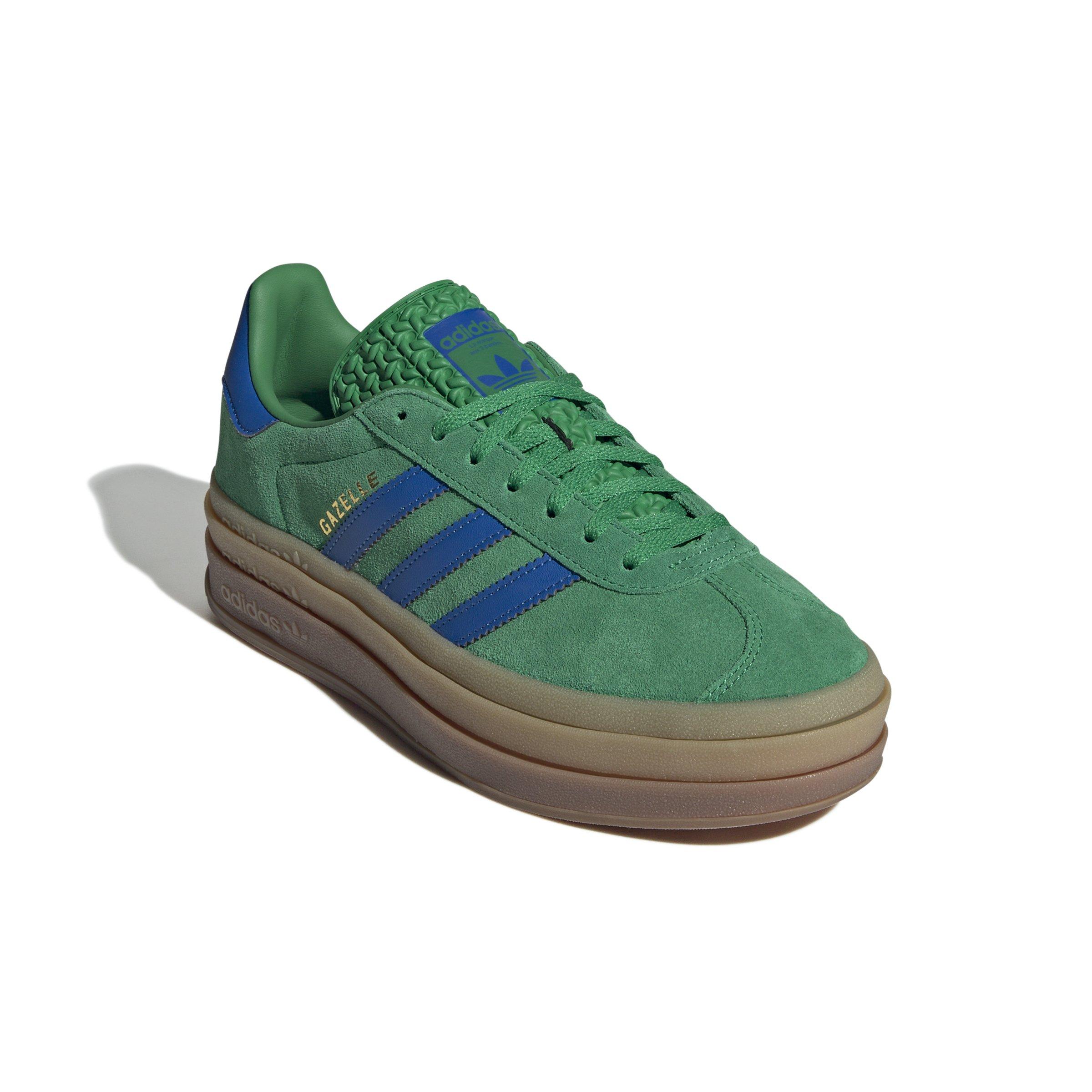 adidas Originals Gazelle Bold "Green/Blue" Women's Shoe - GREEN/BLUE Thumbnail View 5