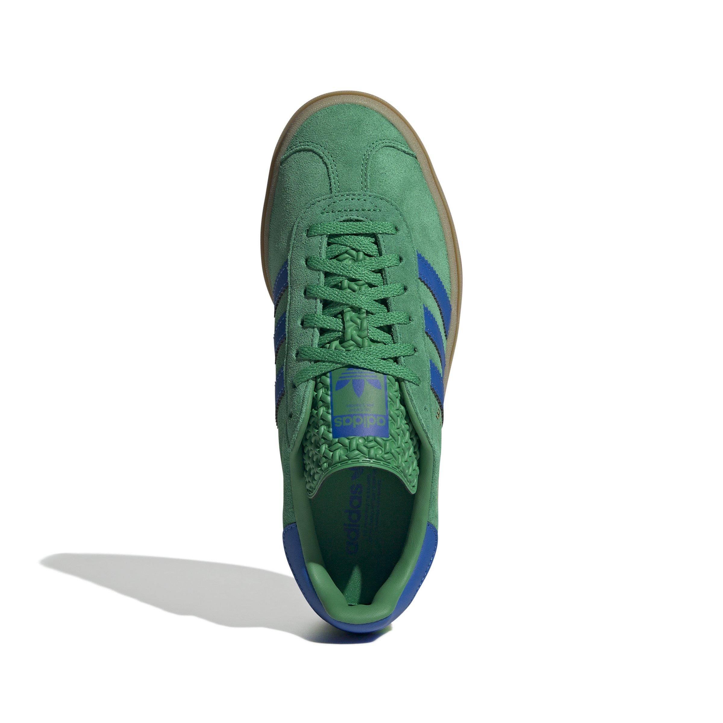 adidas Originals Gazelle Bold "Green/Blue" Women's Shoe - GREEN/BLUE Thumbnail View 7