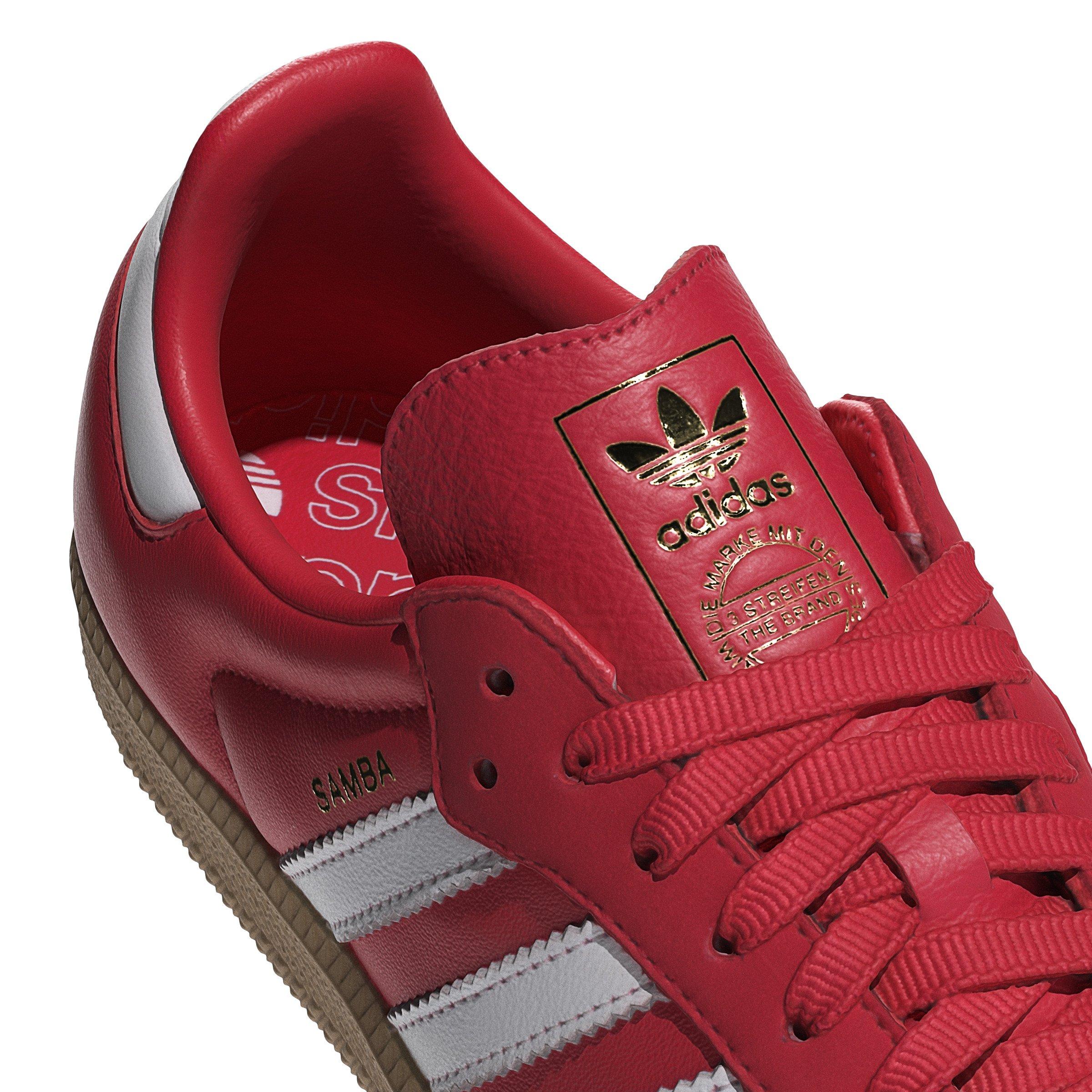 adidas Originals Samba OG "Better Scarlet/Ftwr White" Women's Shoe - SCARLET Thumbnail View 6