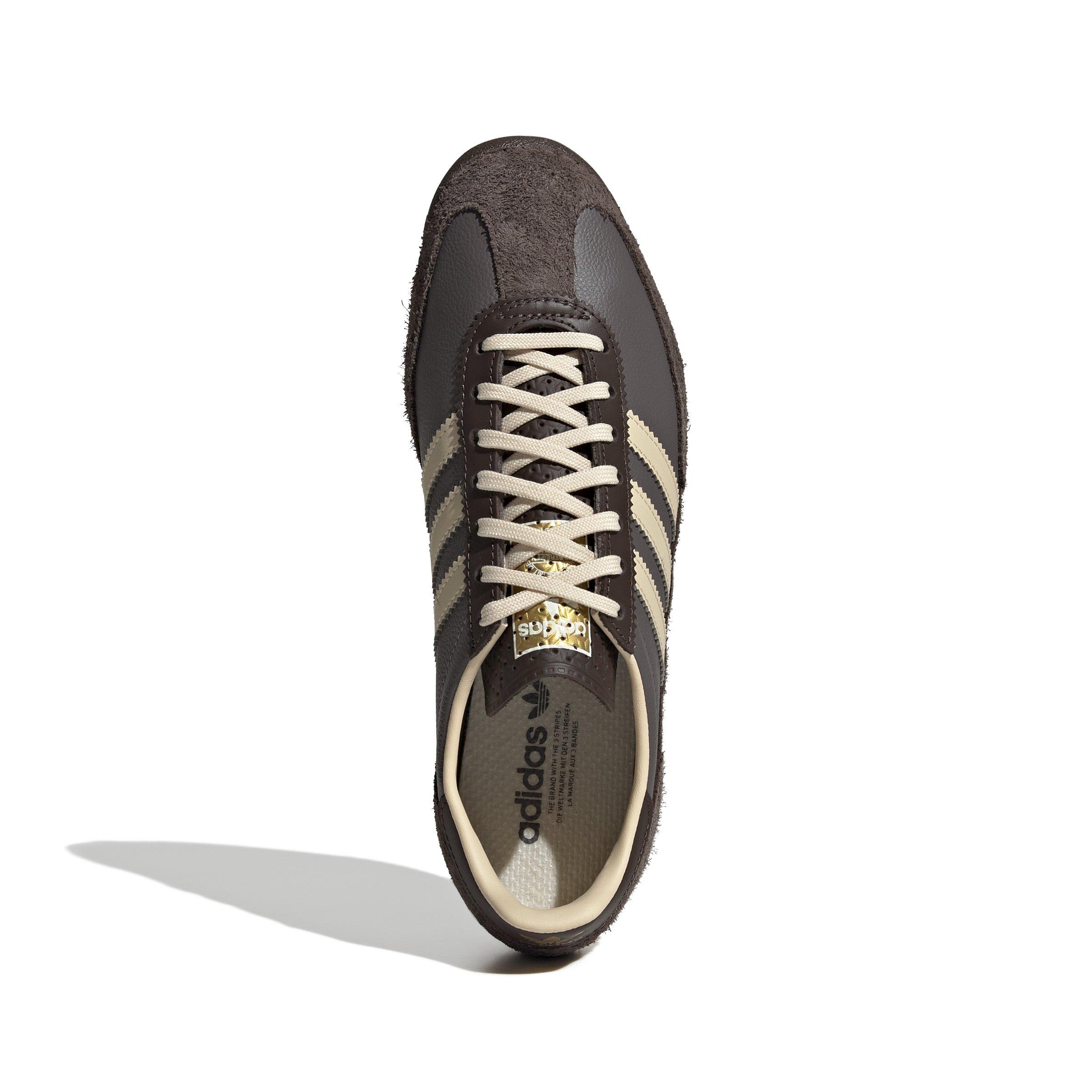 adidas Originals SL 72 OG "Charcoal Crystal/Sand Brown" Women's Shoe - WHITE/CHARCOAL Thumbnail View 5