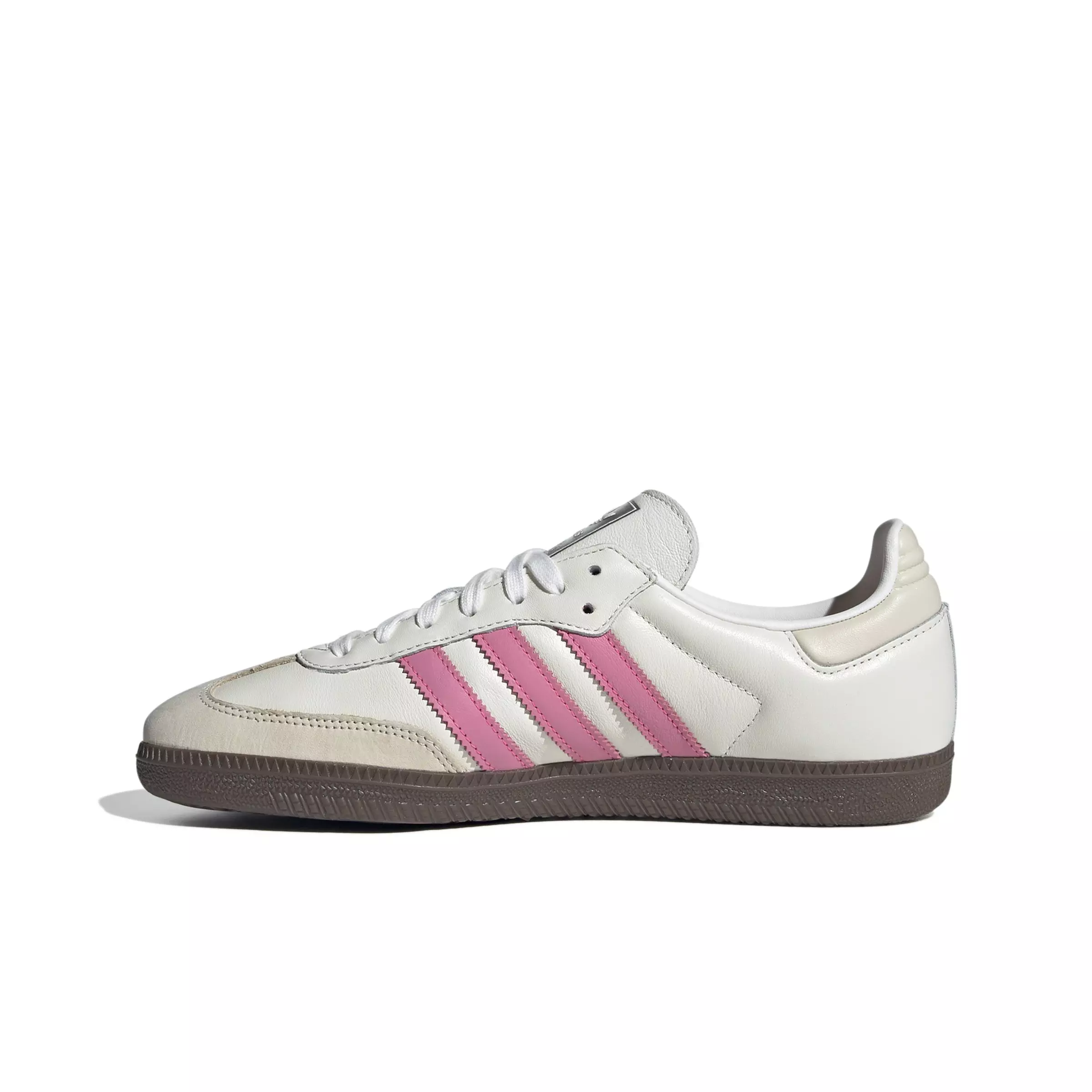 adidas Originals Samba "Cloud White/Lucid Pink/Wonder White" Women's Shoe - WHITE/PINK