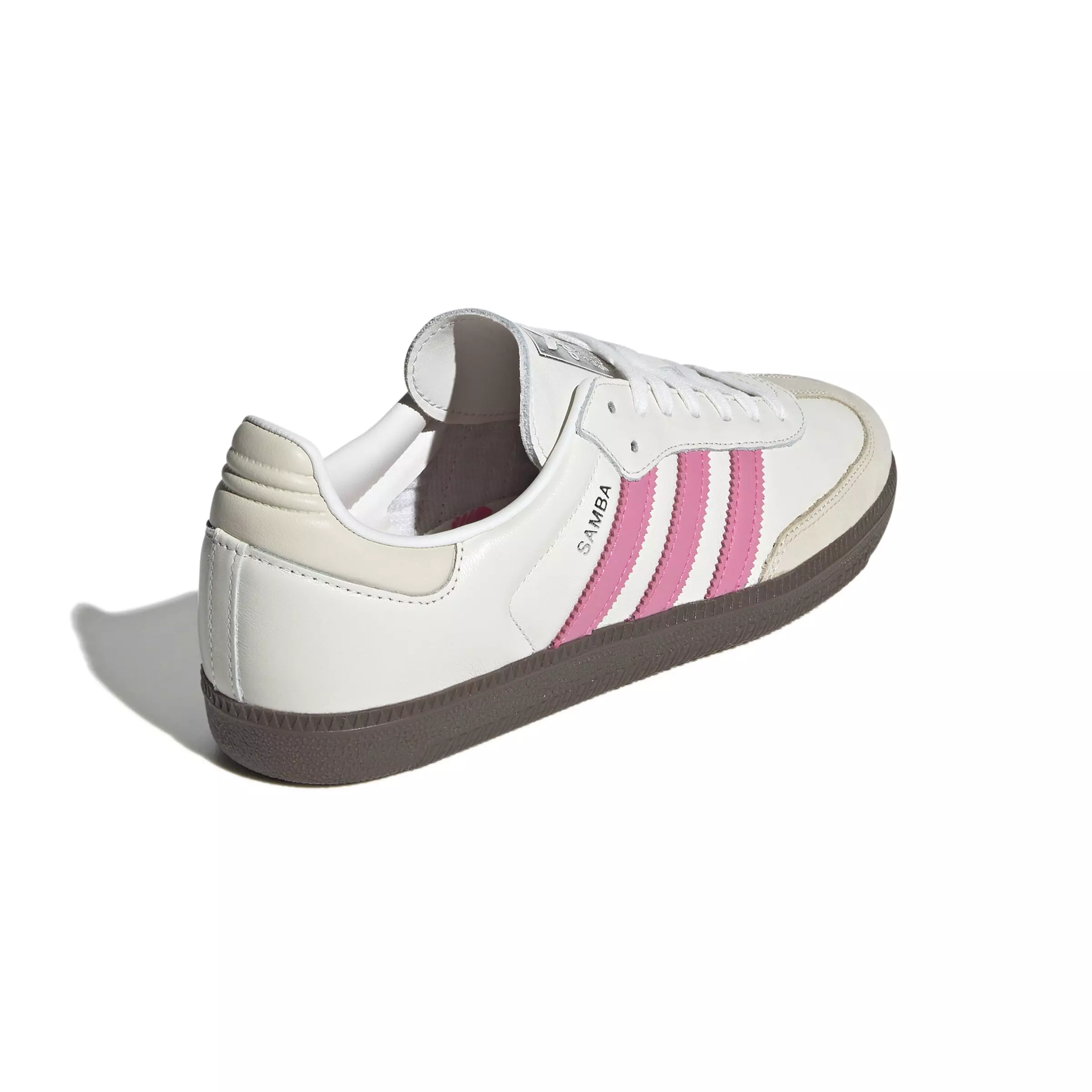 adidas Originals Samba "Cloud White/Lucid Pink/Wonder White" Women's Shoe - WHITE/PINK