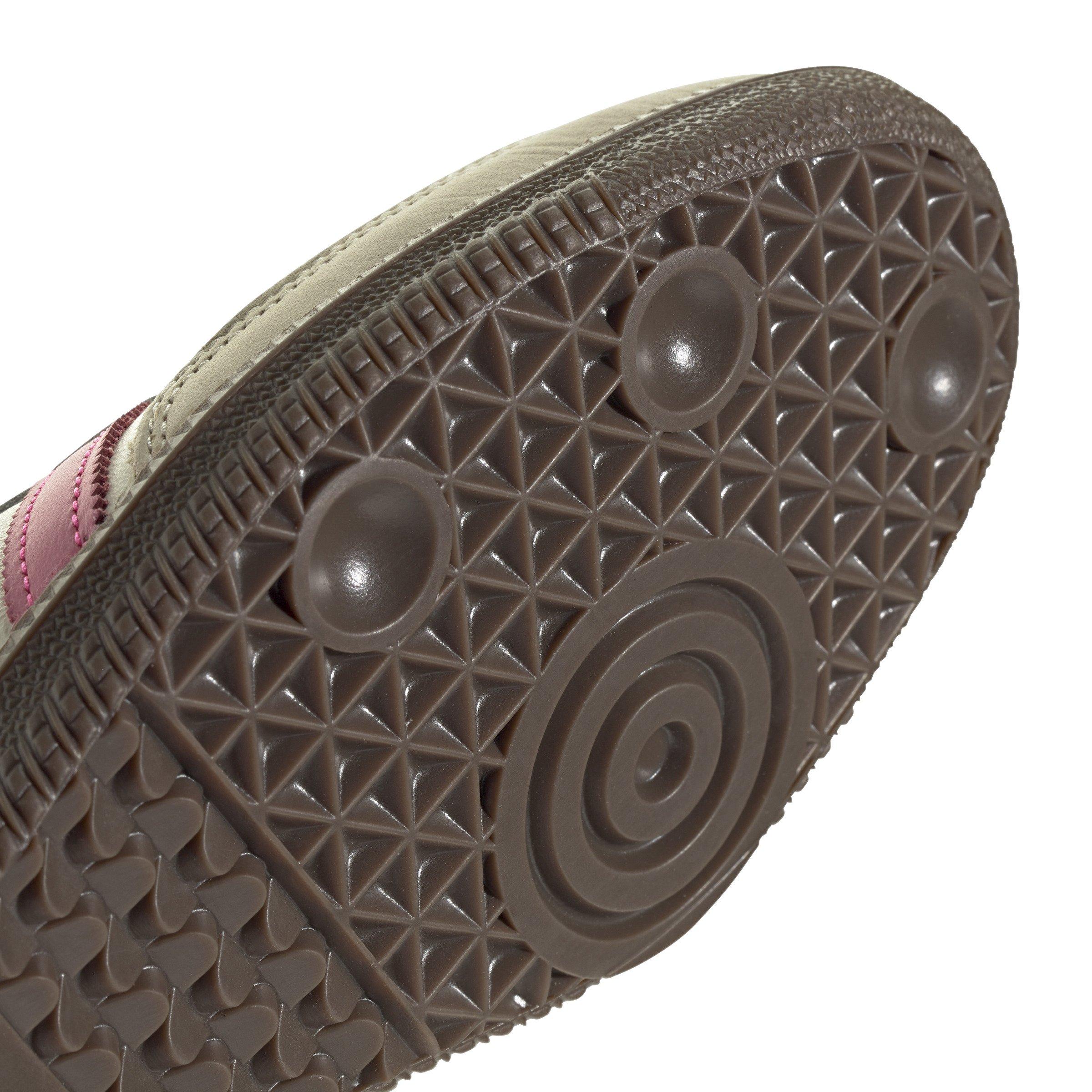 adidas Originals Samba "Cloud White/Lucid Pink/Wonder White" Women's Shoe - WHITE/PINK Thumbnail View 6