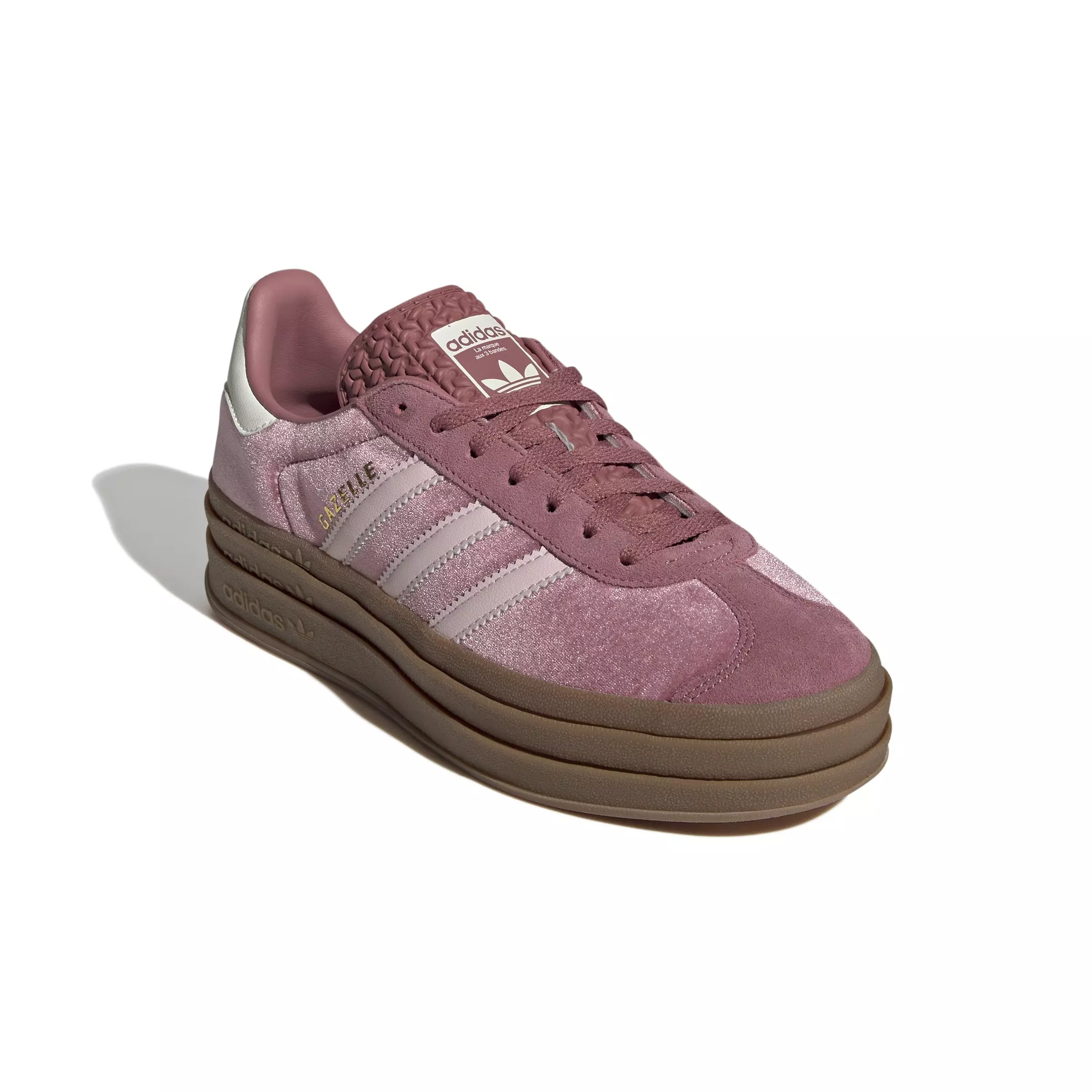 adidas Originals Gazelle Bold "Crimson" Women's Shoe - CRIMSON