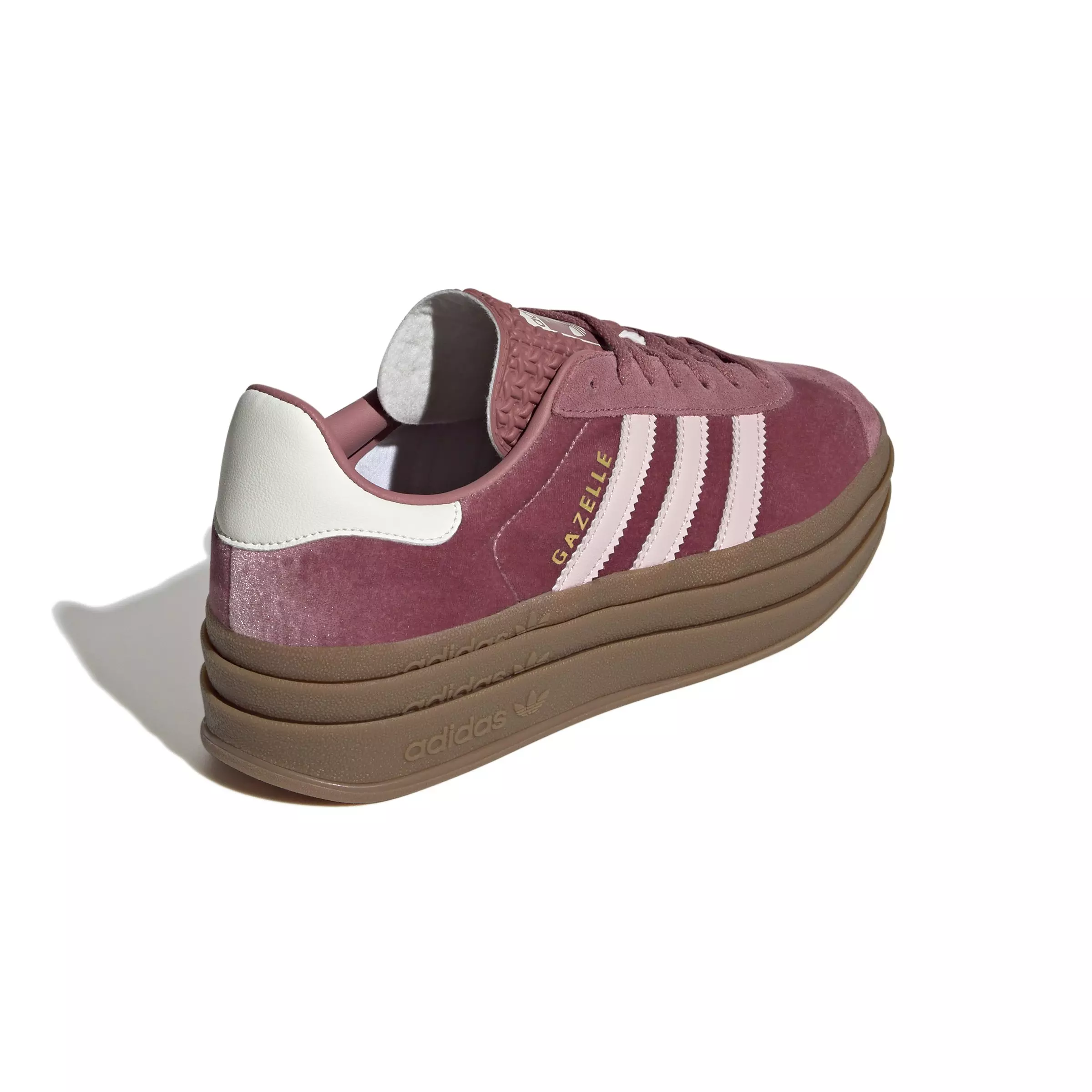 adidas Originals Gazelle Bold "Crimson" Women's Shoe - CRIMSON