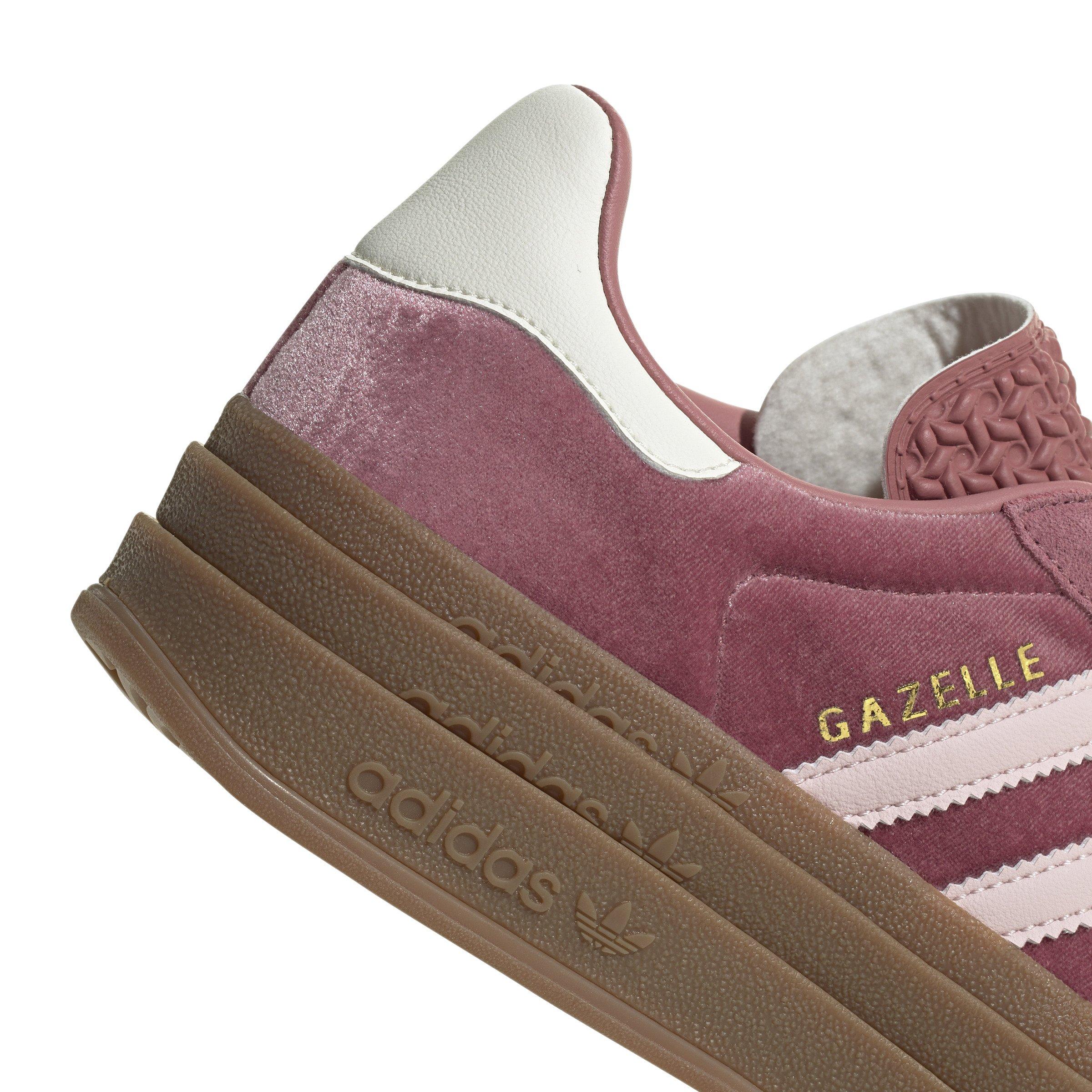 adidas gazelle silver green womens Adidas Gazelle ADV Shoes - Shadow Red / Crystal White / Gold Metallic