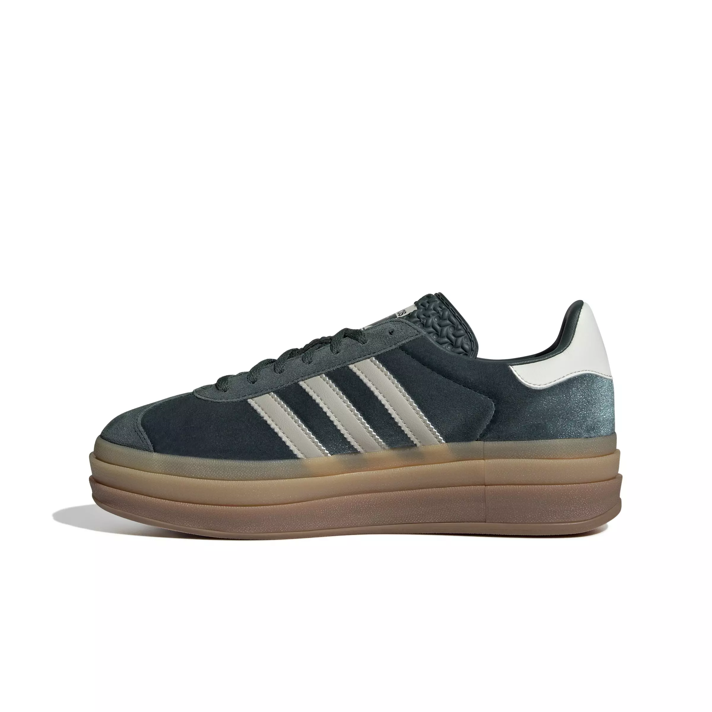 adidas Originals Gazelle Bold "Mineral Green/Putty Grey" Women's Shoe - GREEN/GREY