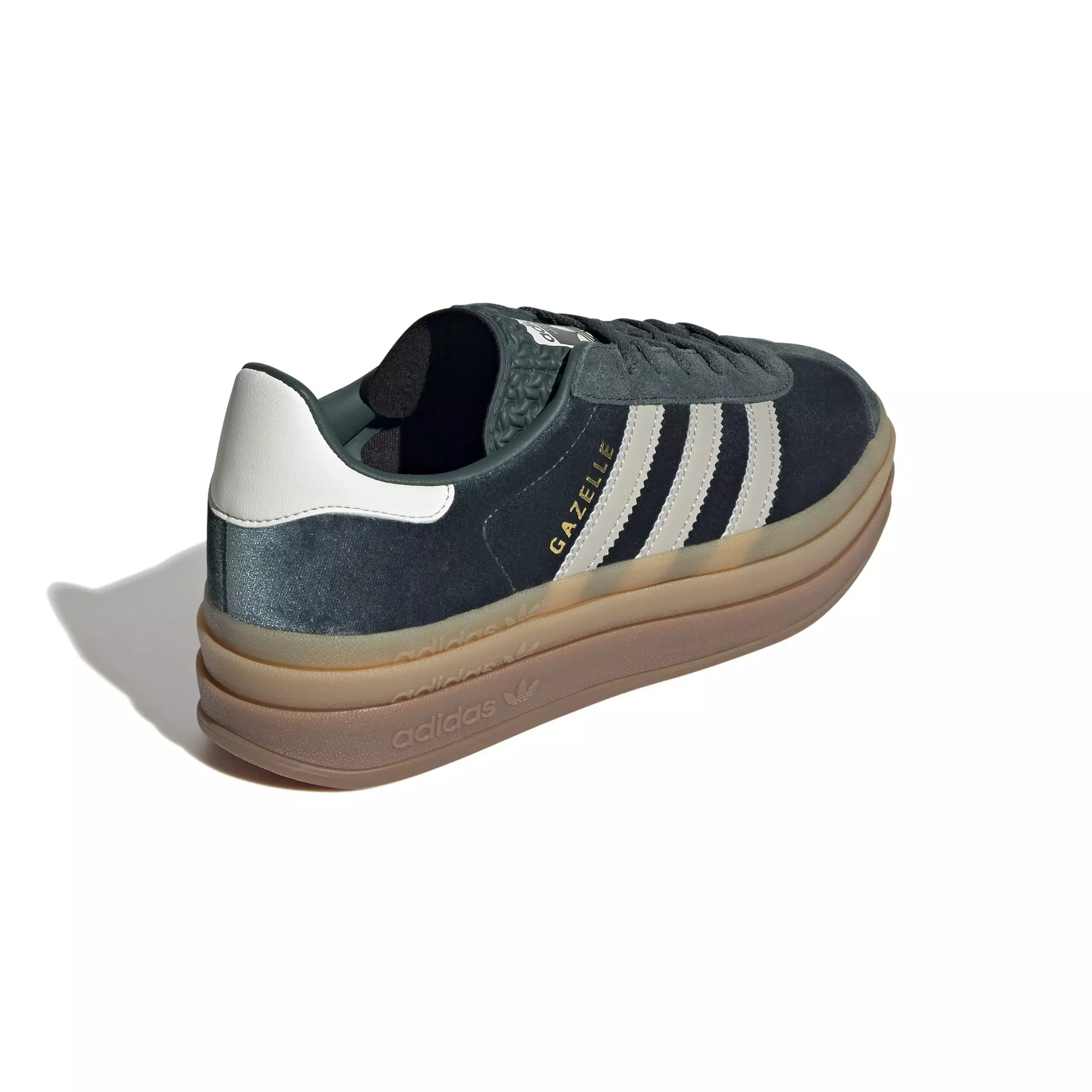 adidas Originals Gazelle Bold "Mineral Green/Putty Grey" Women's Shoe - GREEN/GREY