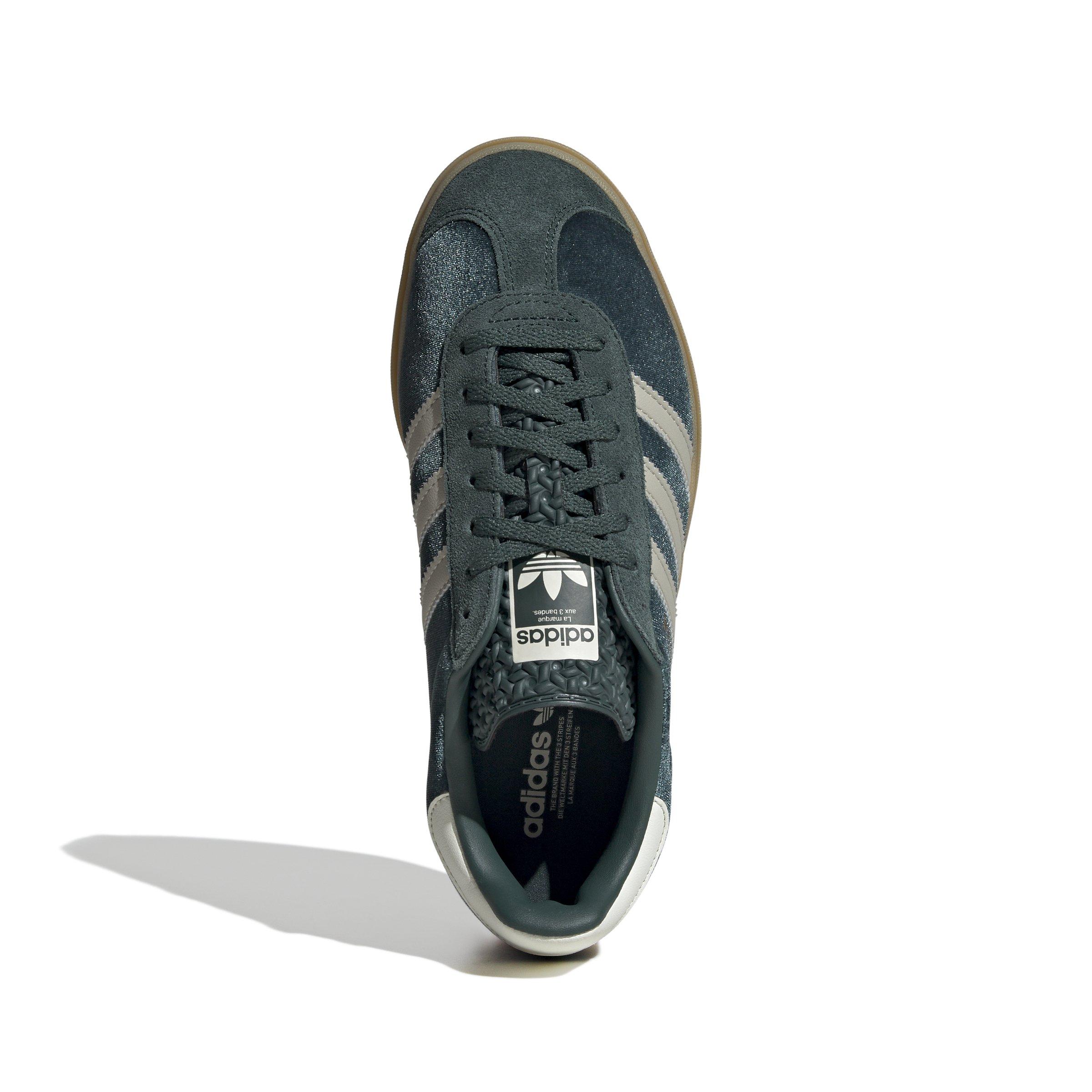 ★Adidas★Adidas Gazelle Bold Mineral Green Putty Grey★ Adidas Women Gazelle Bold Mineral Green / Putty Grey